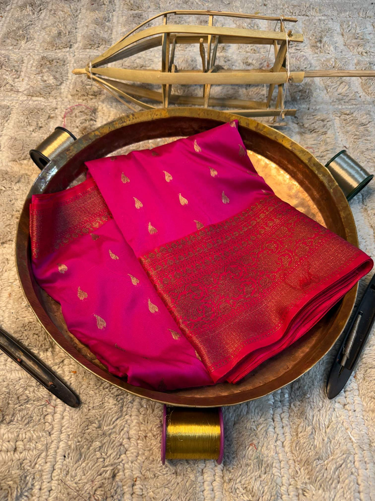 Heritage Soft Banarasi Silk Rich Zari Work Saree