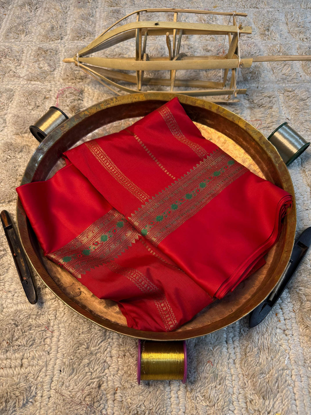 Heritage Soft Banarasi Silk Rich Zari Work Saree