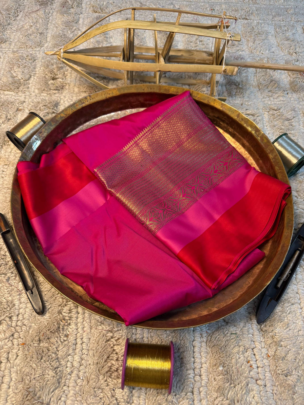 Heritage Soft Banarasi Silk Rich Zari Work Saree