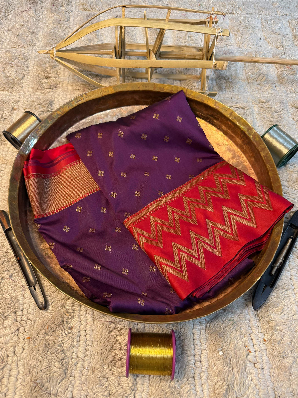 Heritage Soft Banarasi Silk Rich Zari Work Saree