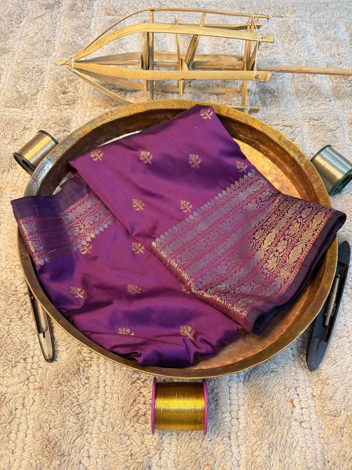 Heritage Soft Banarasi Silk Rich Zari Work Saree