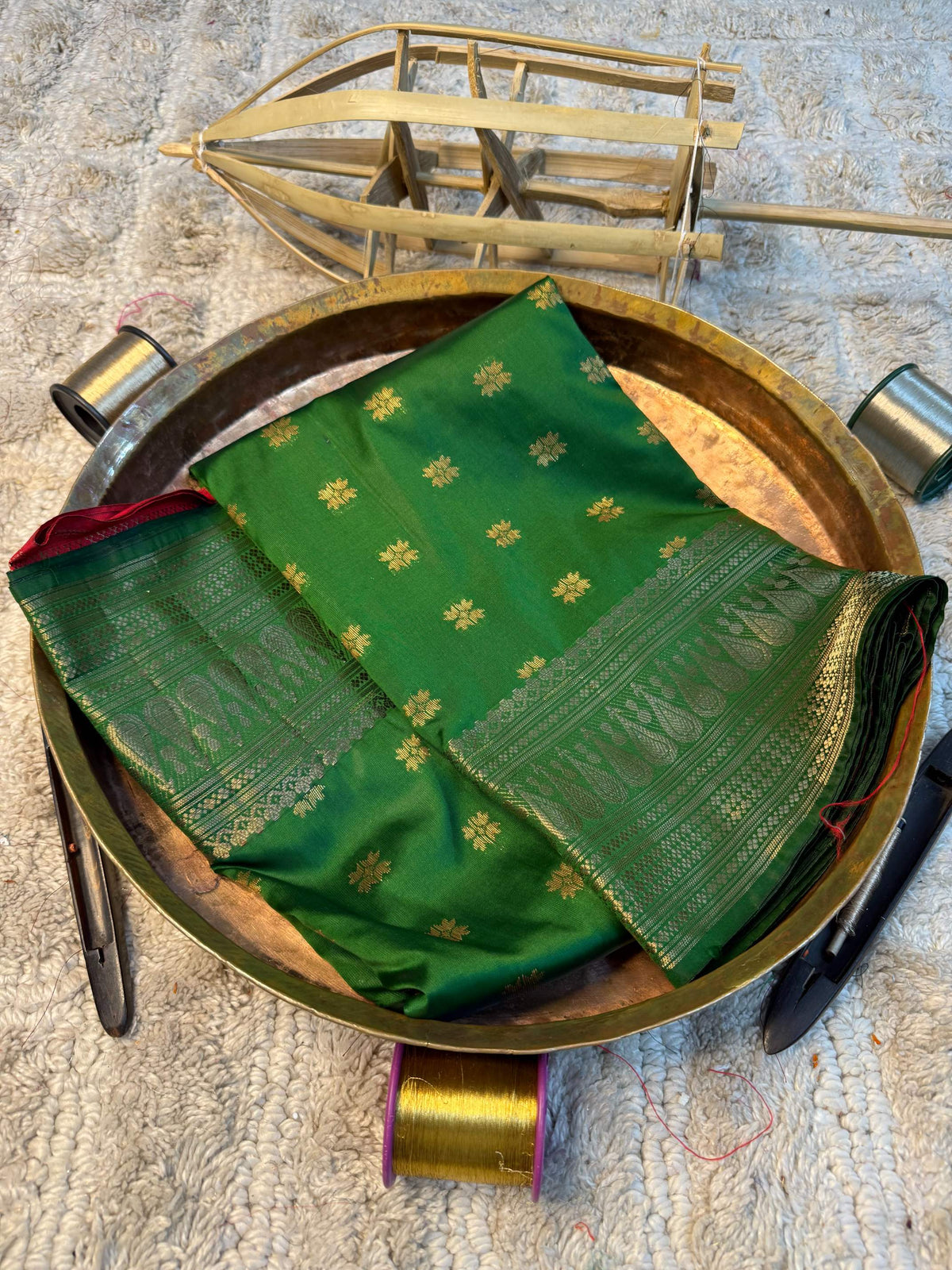 Heritage Soft Banarasi Silk Rich Zari Work Saree