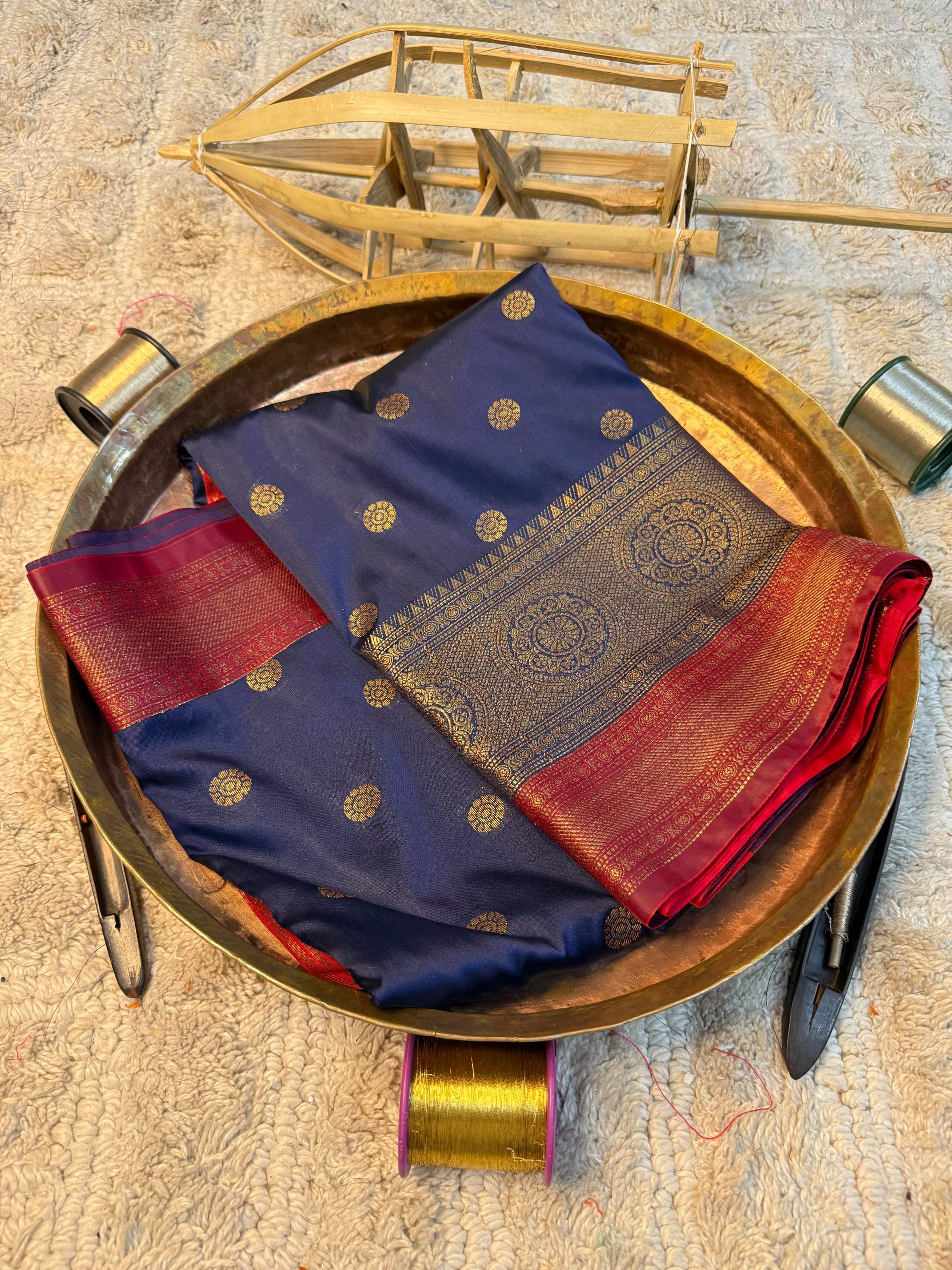 Heritage Soft Banarasi Silk Rich Zari Work Saree