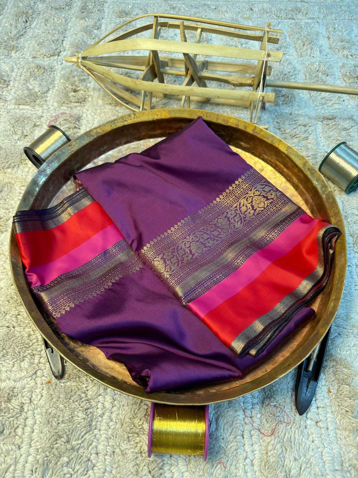 Heritage Soft Banarasi Silk Rich Zari Work Saree