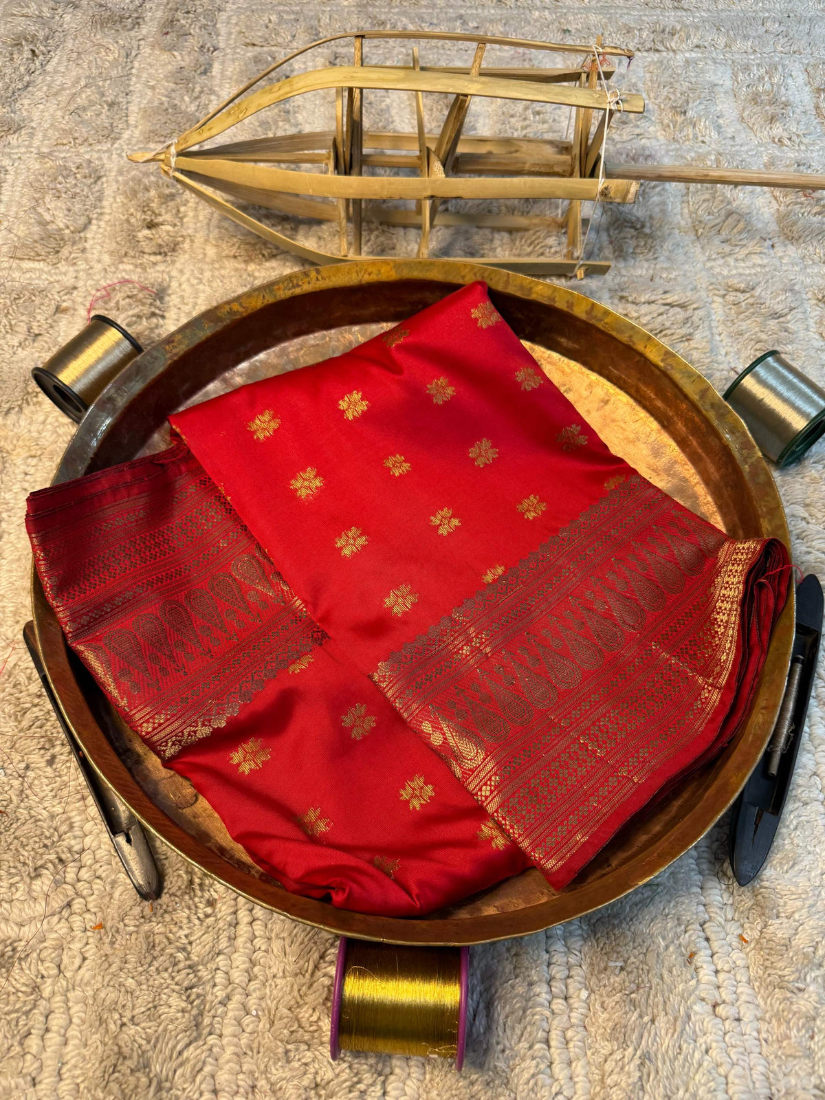 Heritage Soft Banarasi Silk Rich Zari Work Saree