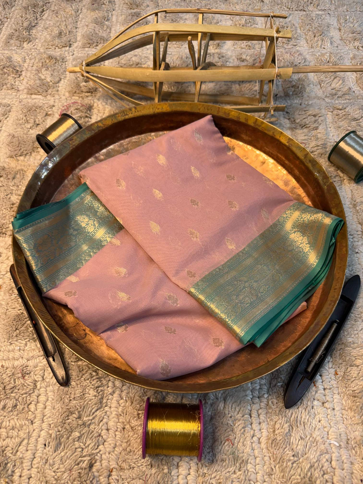 Heritage Soft Banarasi Silk Rich Zari Work Saree