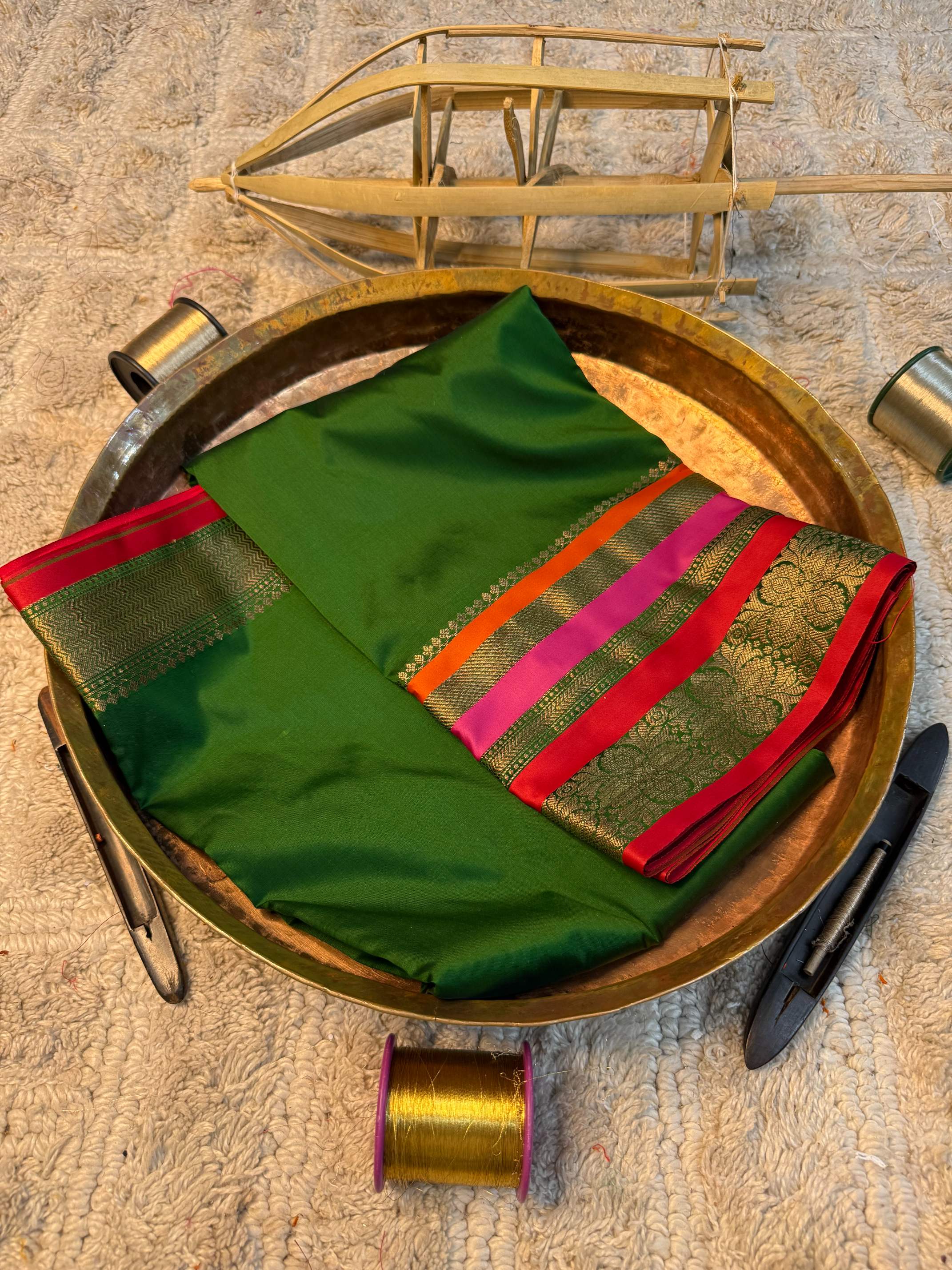 Heritage Soft Banarasi Silk Rich Zari Work Saree