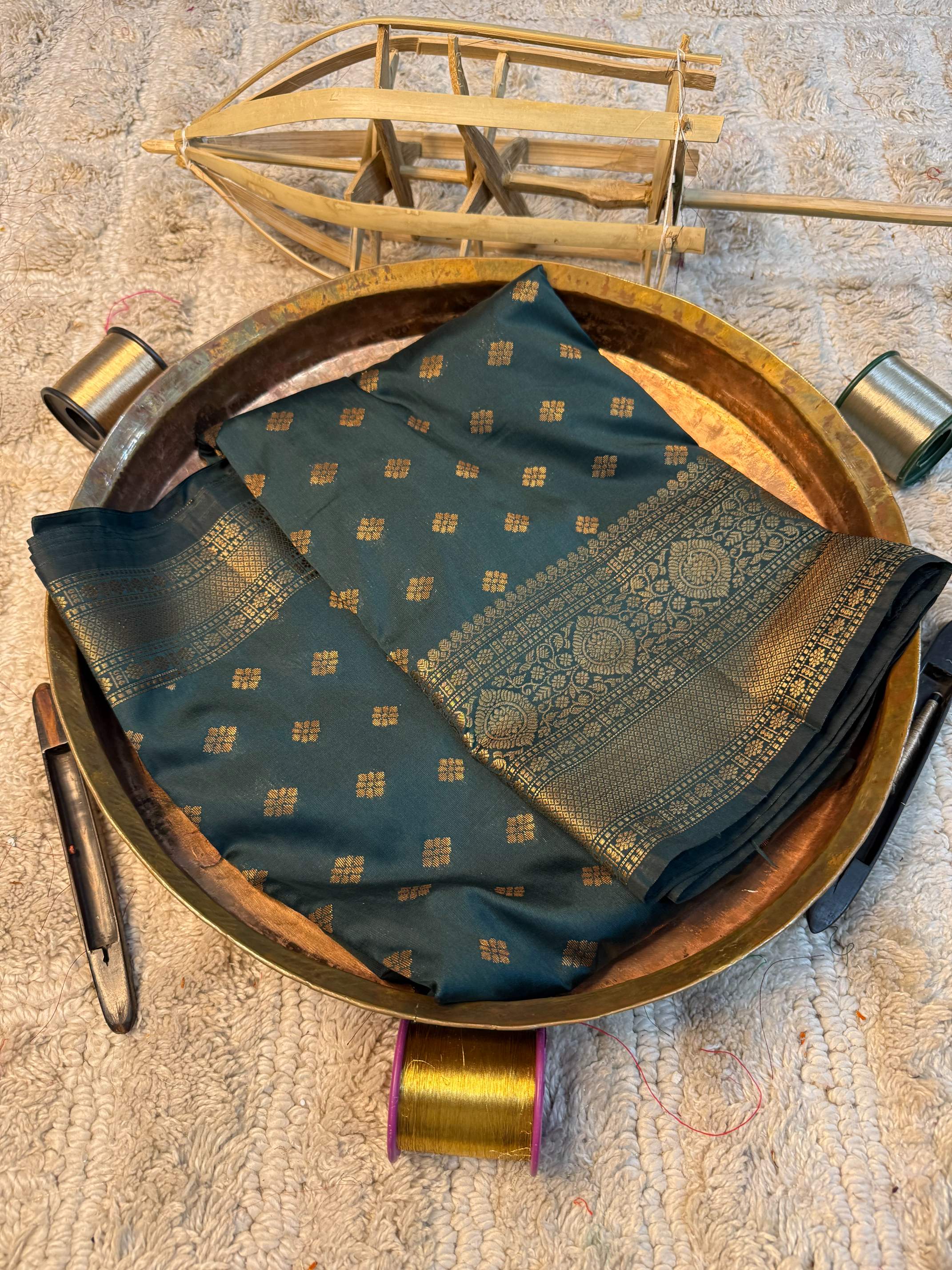 Heritage Soft Banarasi Silk Rich Zari Work Saree