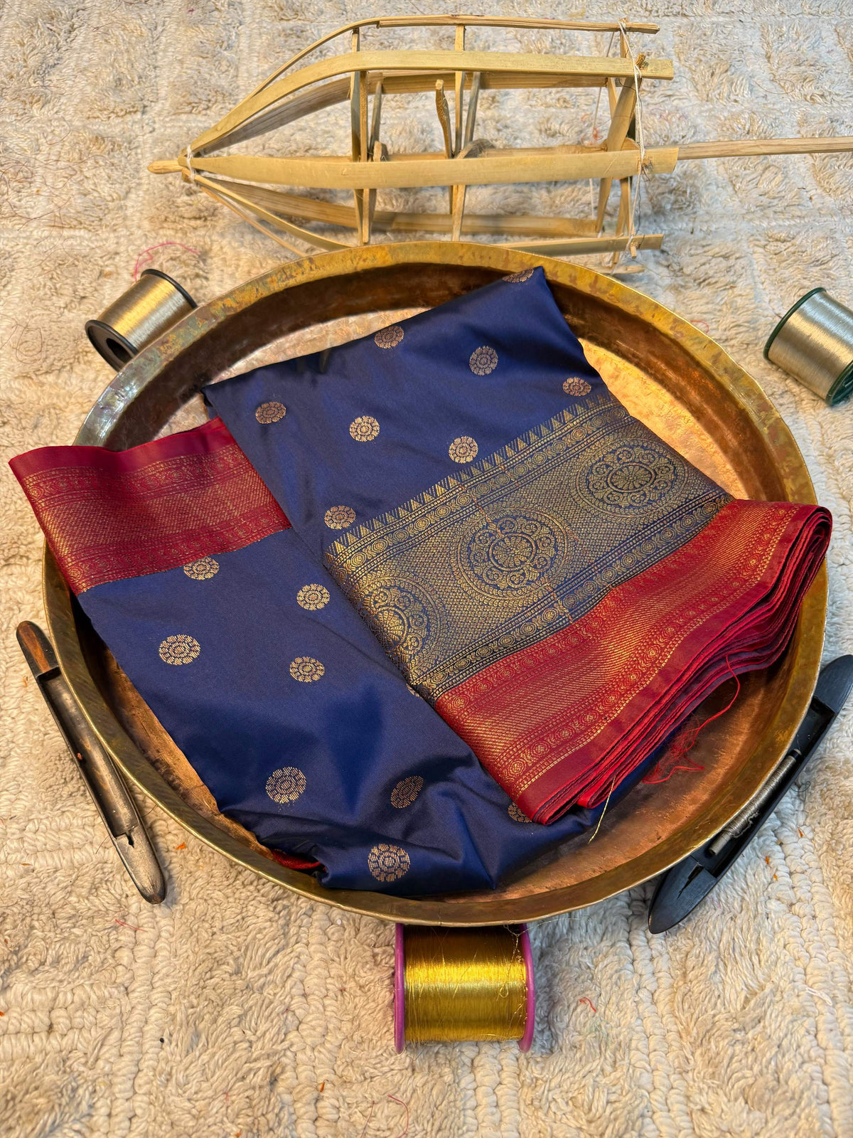 Heritage Soft Banarasi Silk Rich Zari Work Saree