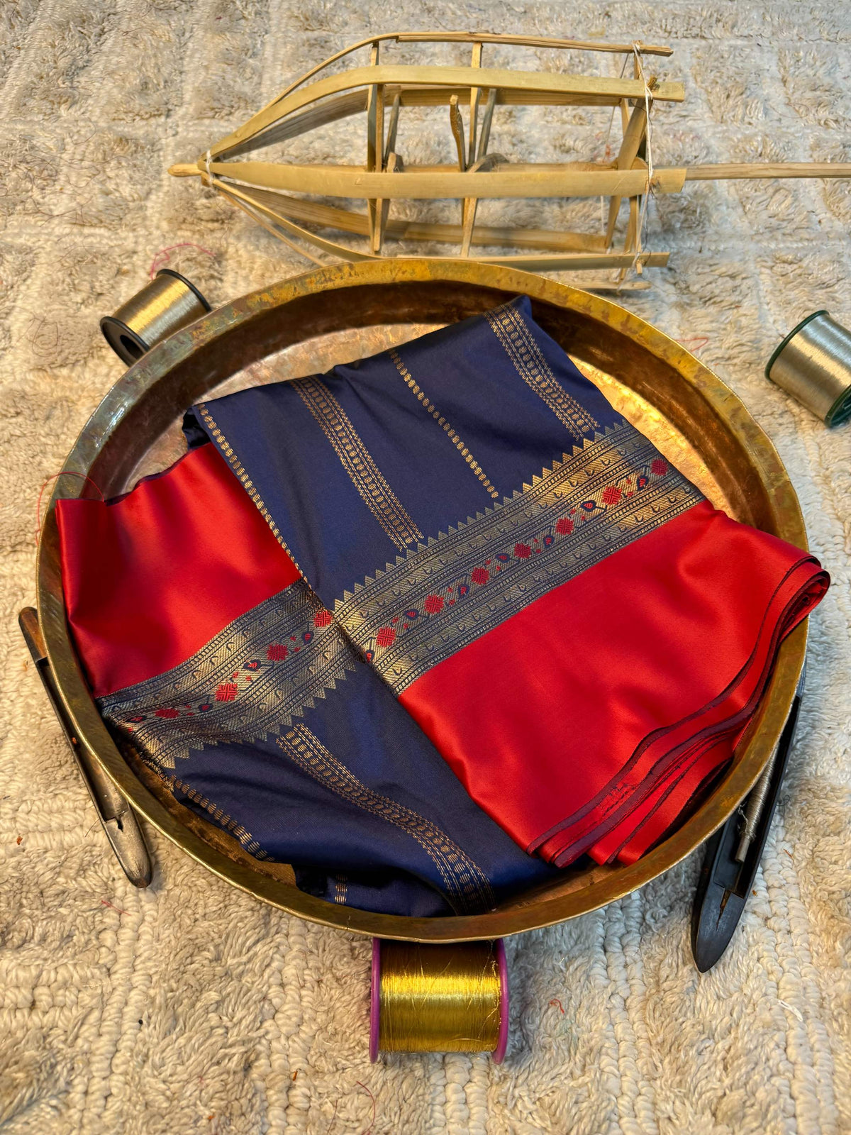 Heritage Soft Banarasi Silk Rich Zari Work Saree