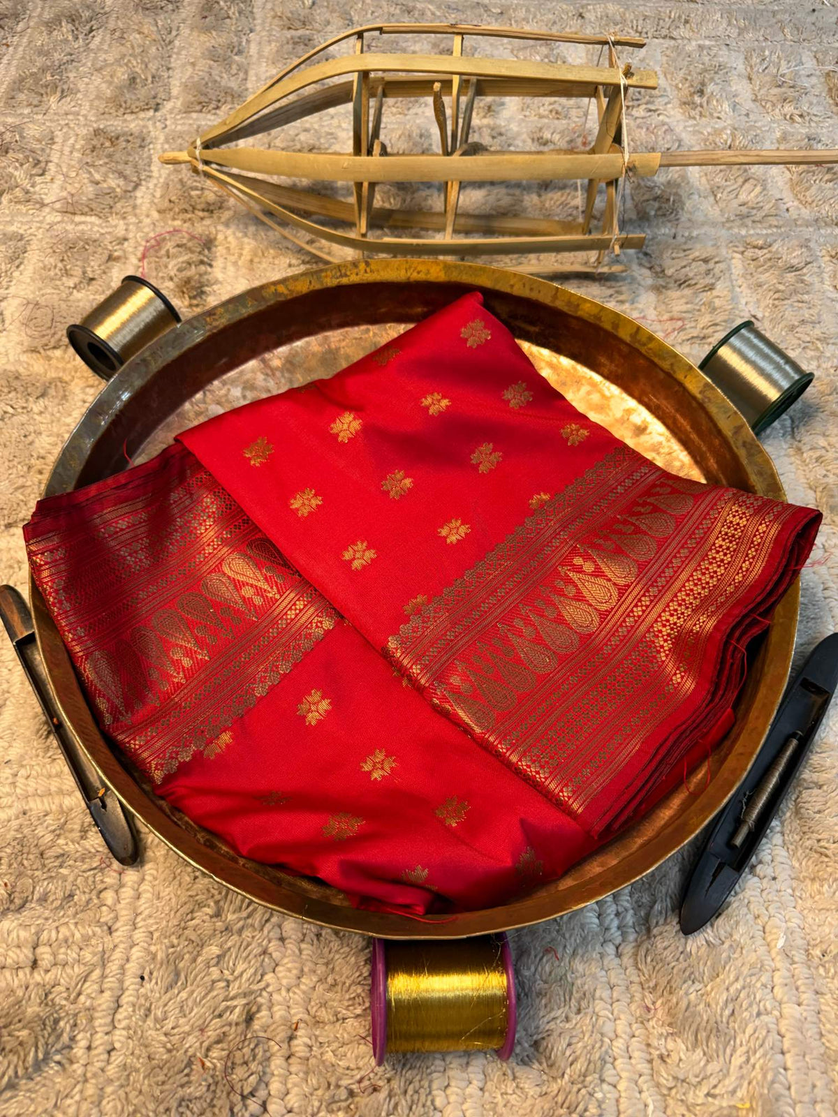 Heritage Soft Banarasi Silk Rich Zari Work Saree
