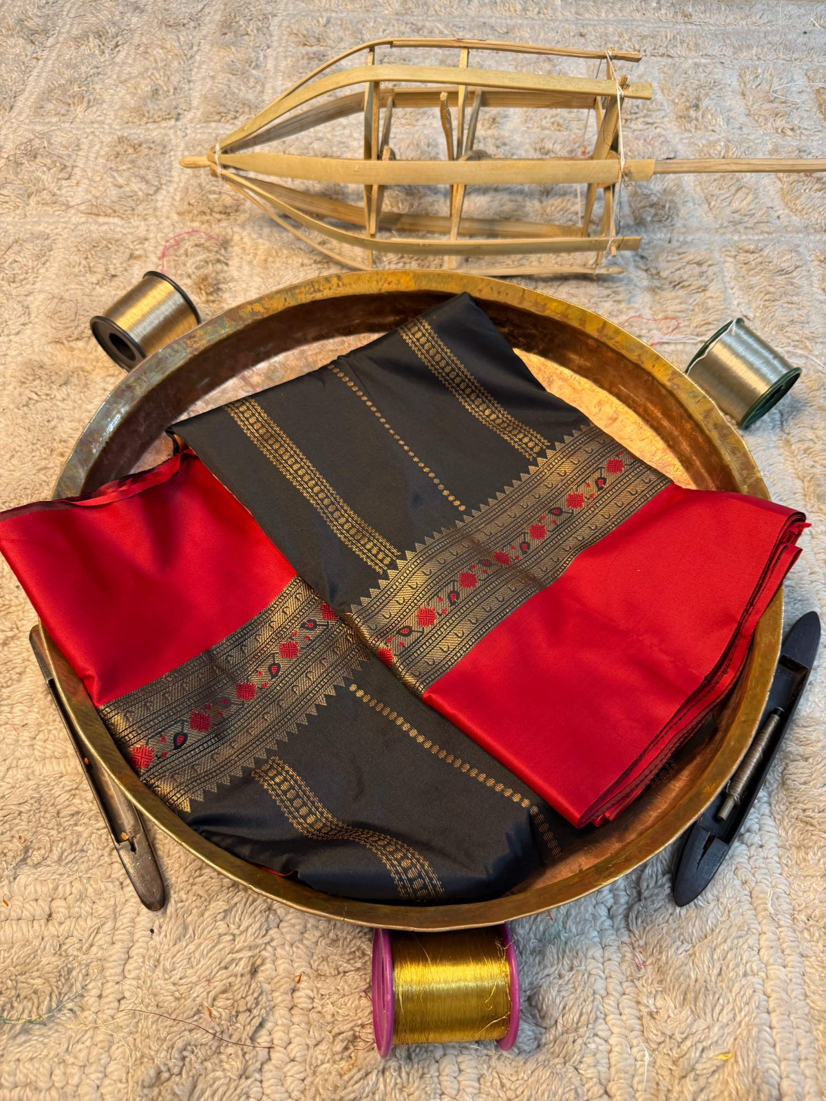 Heritage Soft Banarasi Silk Rich Zari Work Saree