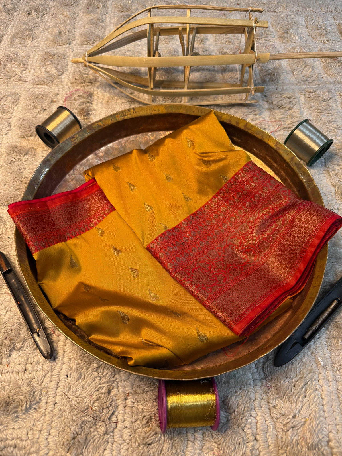 Heritage Soft Banarasi Silk Rich Zari Work Saree