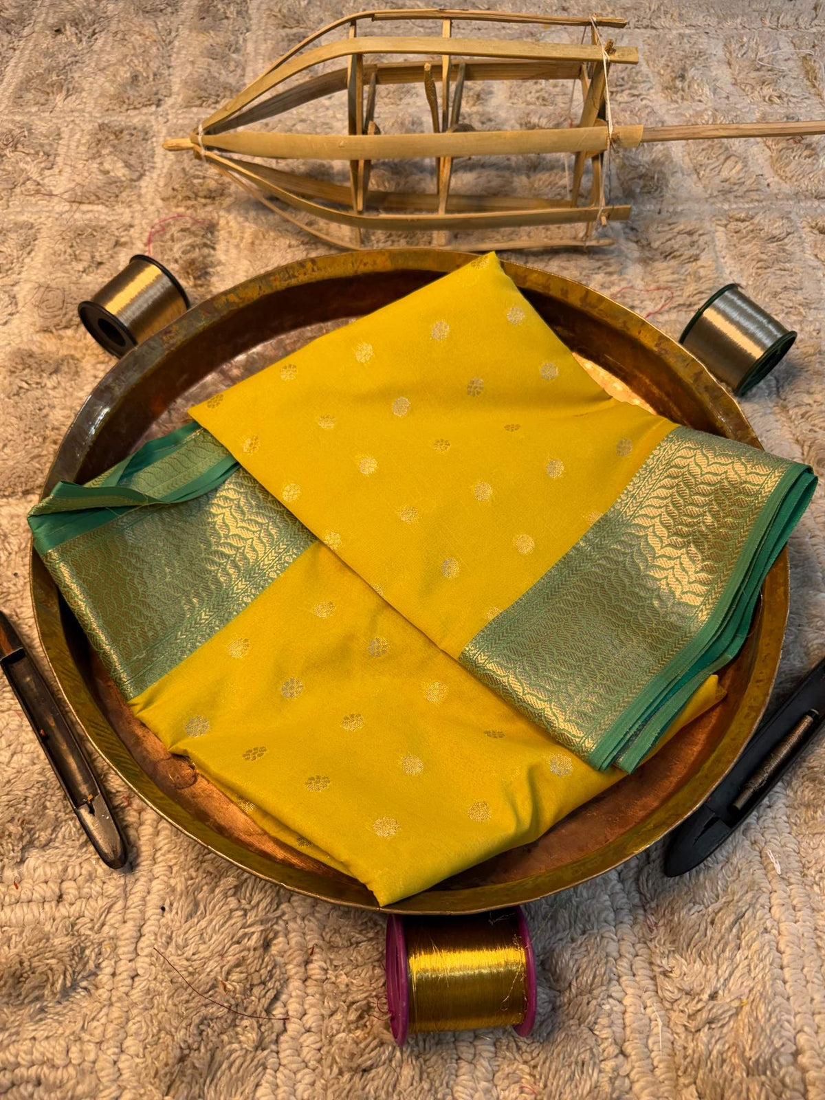 Heritage Soft Banarasi Silk Rich Zari Work Saree