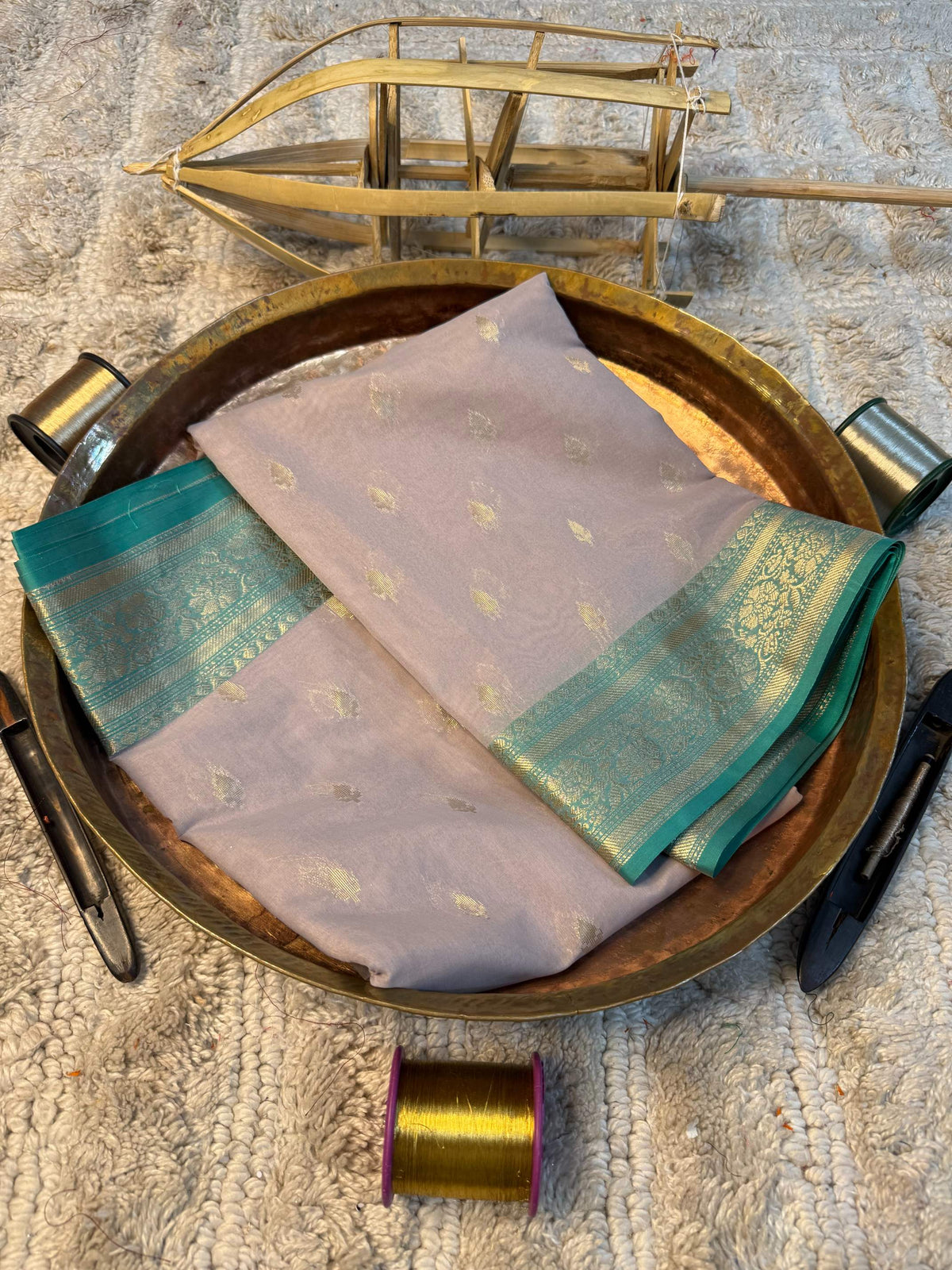 Heritage Soft Banarasi Silk Rich Zari Work Saree