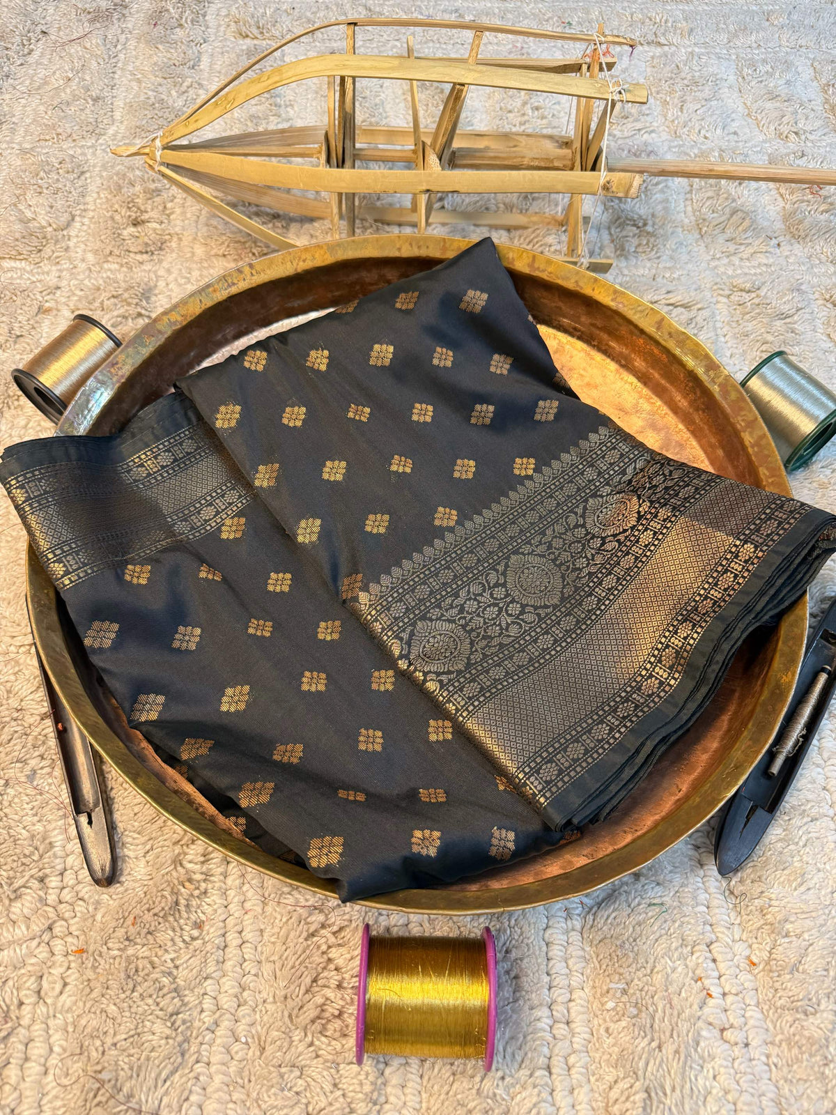 Heritage Soft Banarasi Silk Rich Zari Work Saree