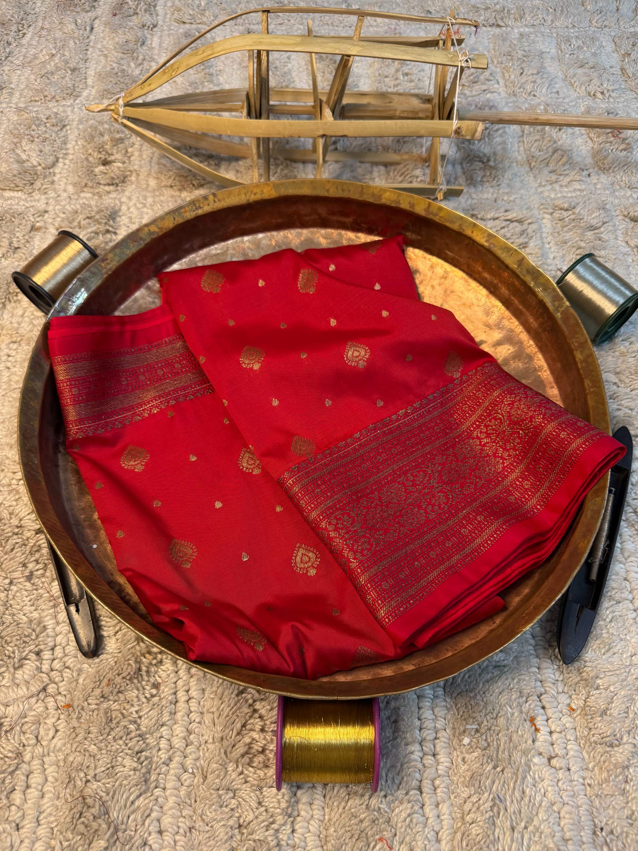 Heritage Soft Banarasi Silk Rich Zari Work Saree
