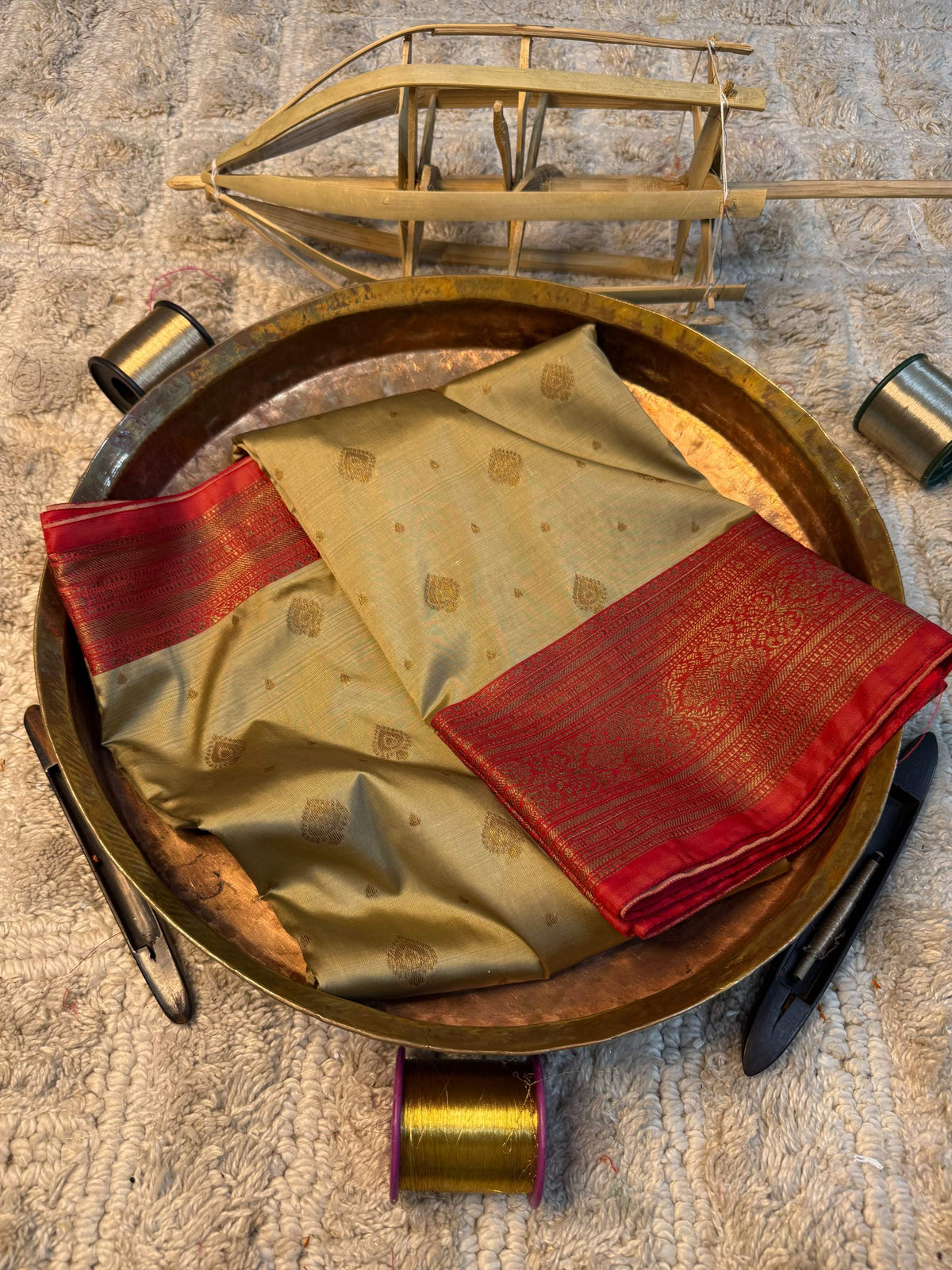 Heritage Soft Banarasi Silk Rich Zari Work Saree