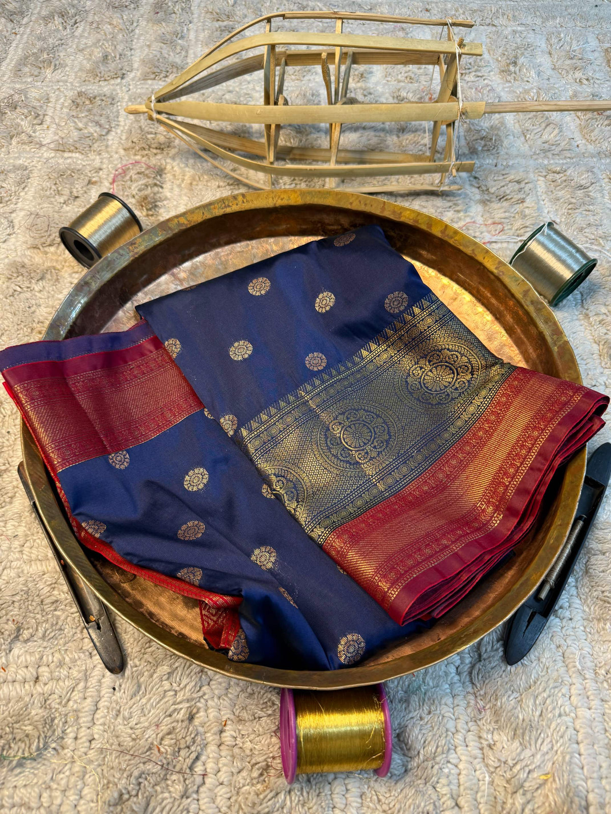Heritage Soft Banarasi Silk Rich Zari Work Saree