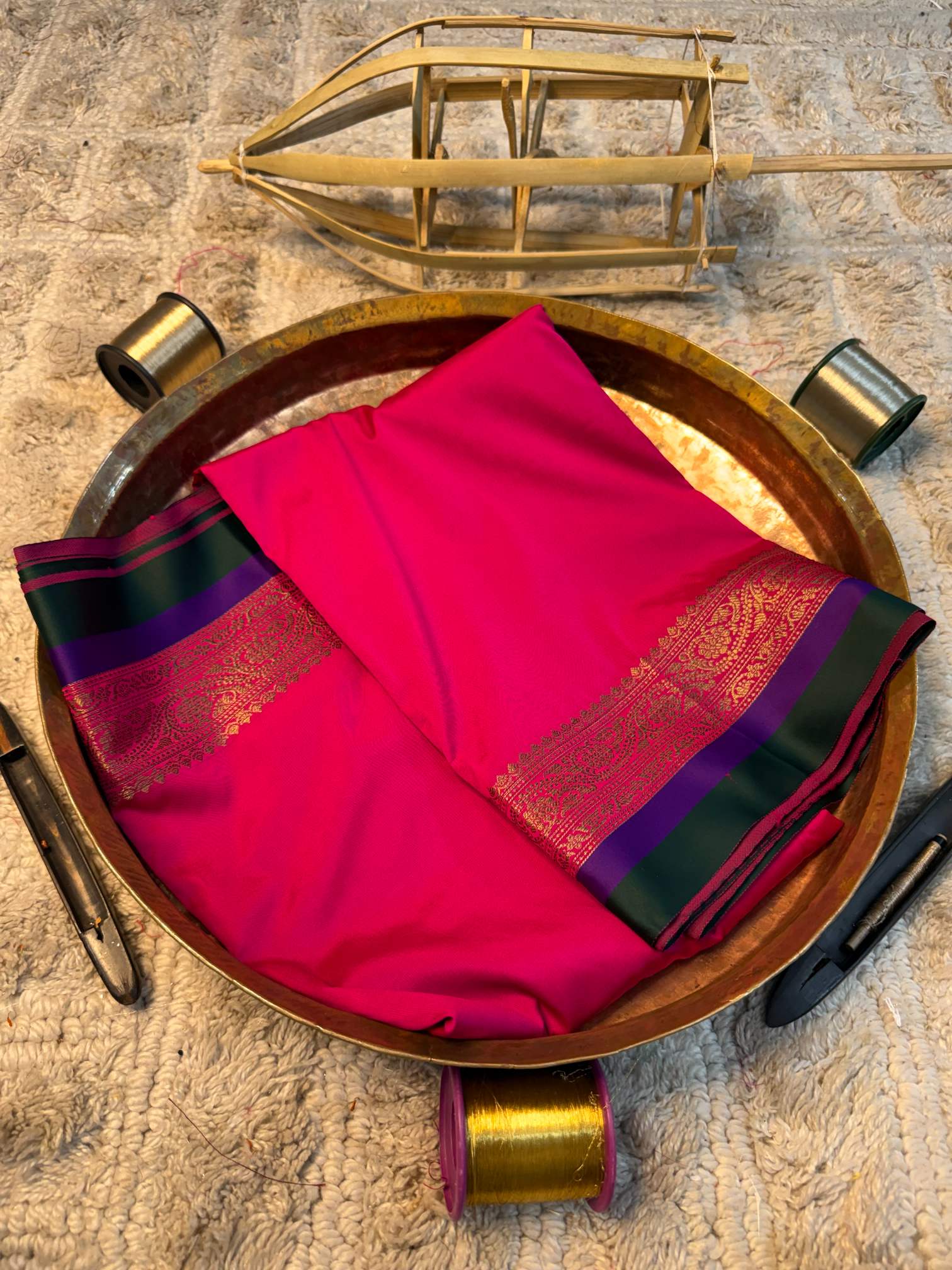 Heritage Soft Banarasi Silk Rich Zari Work Saree