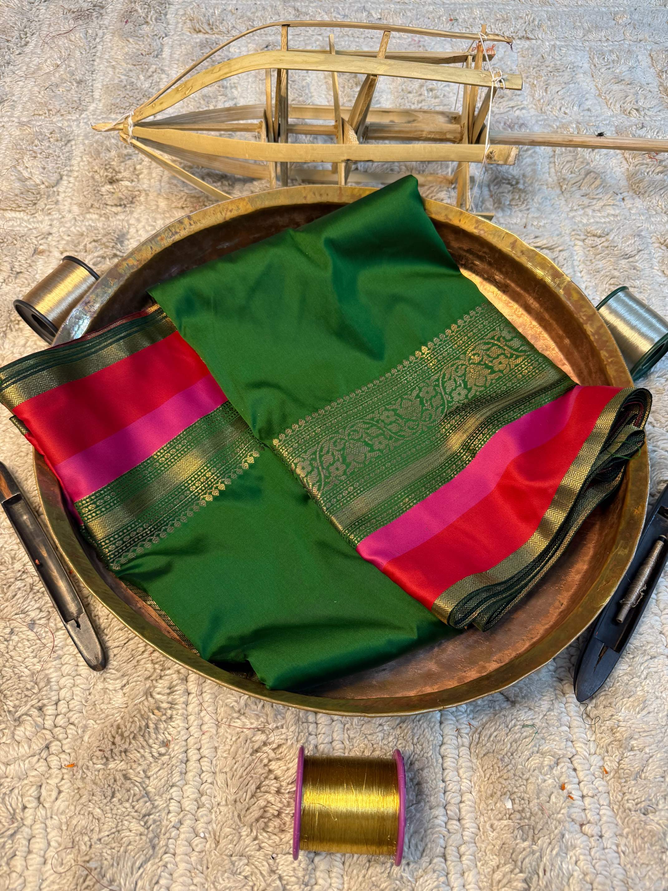 Heritage Soft Banarasi Silk Rich Zari Work Saree
