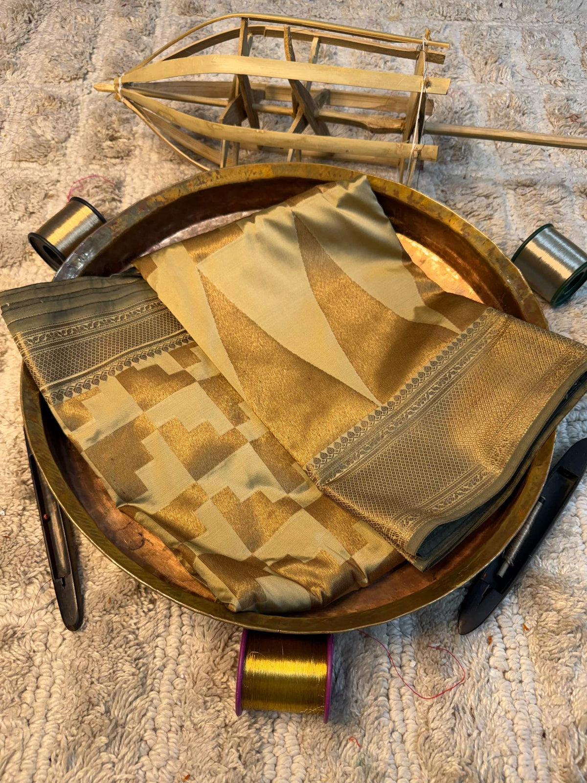 Heritage Soft Banarasi Silk Rich Zari Work Saree