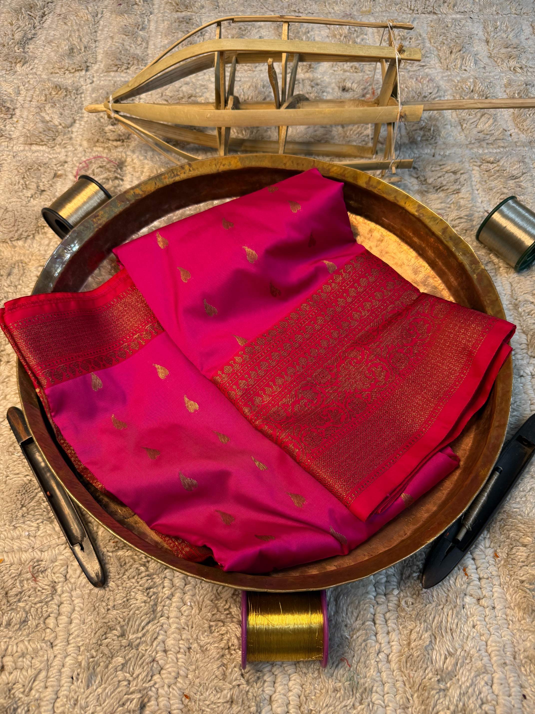 Heritage Soft Banarasi Silk Rich Zari Work Saree