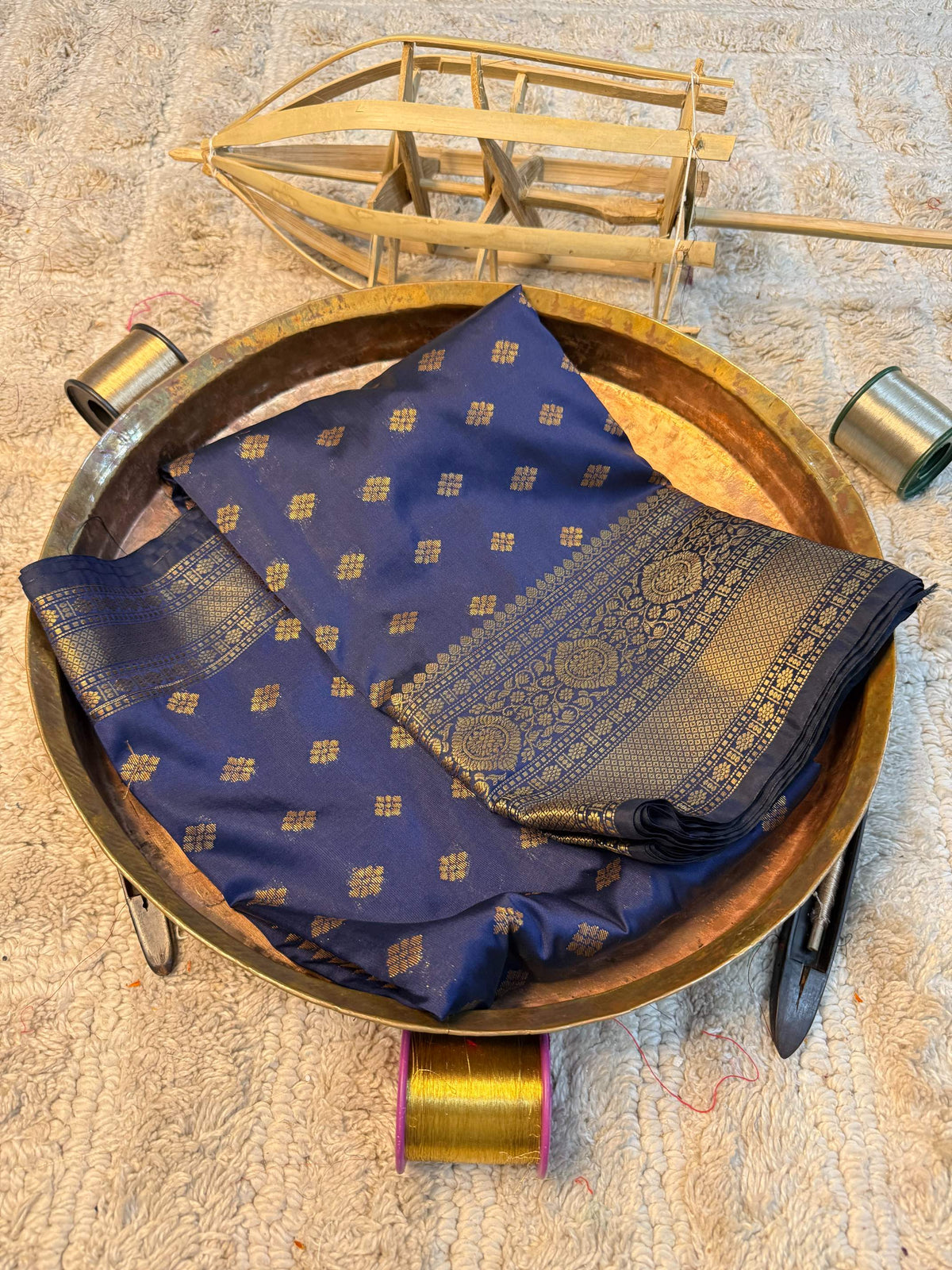 Heritage Soft Banarasi Silk Rich Zari Work Saree