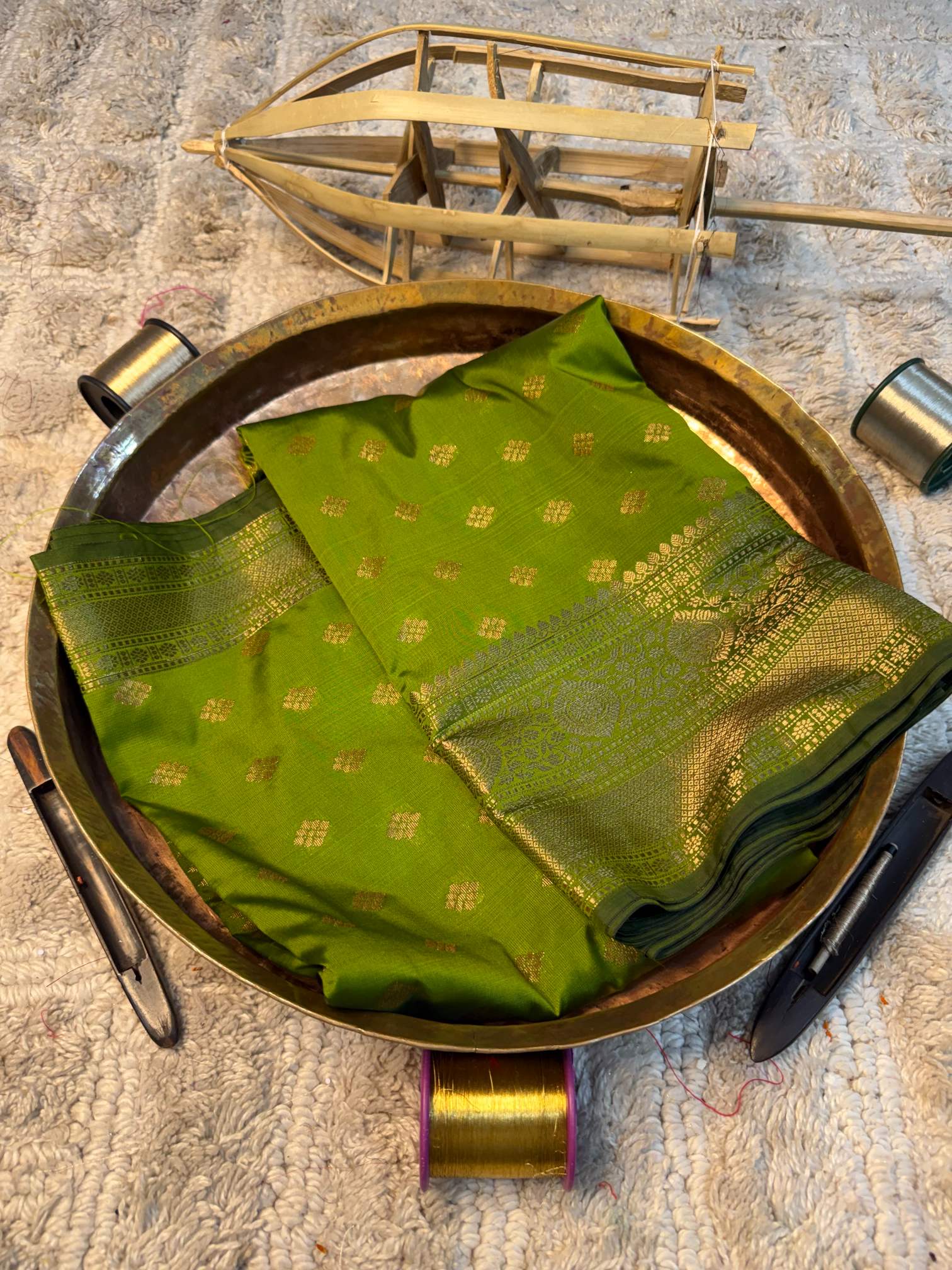 Heritage Soft Banarasi Silk Rich Zari Work Saree