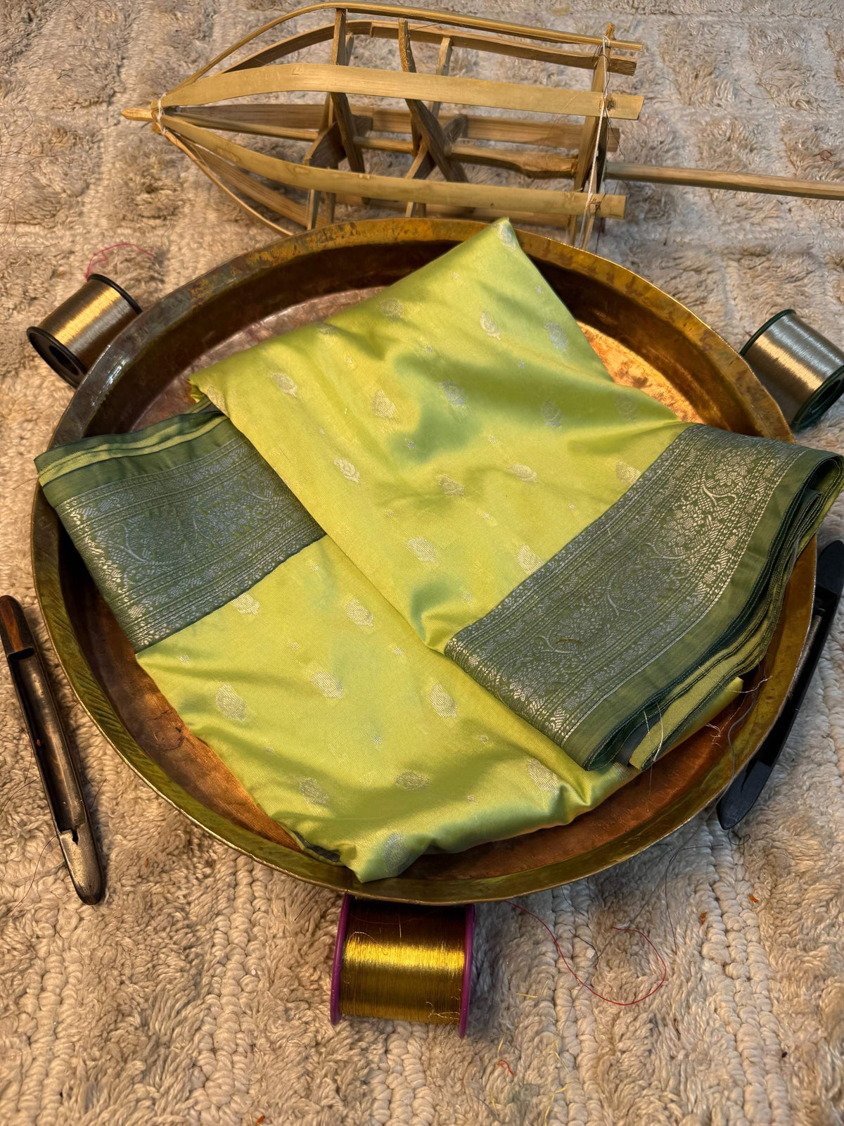 Heritage Soft Banarasi Silk Rich Zari Work Saree