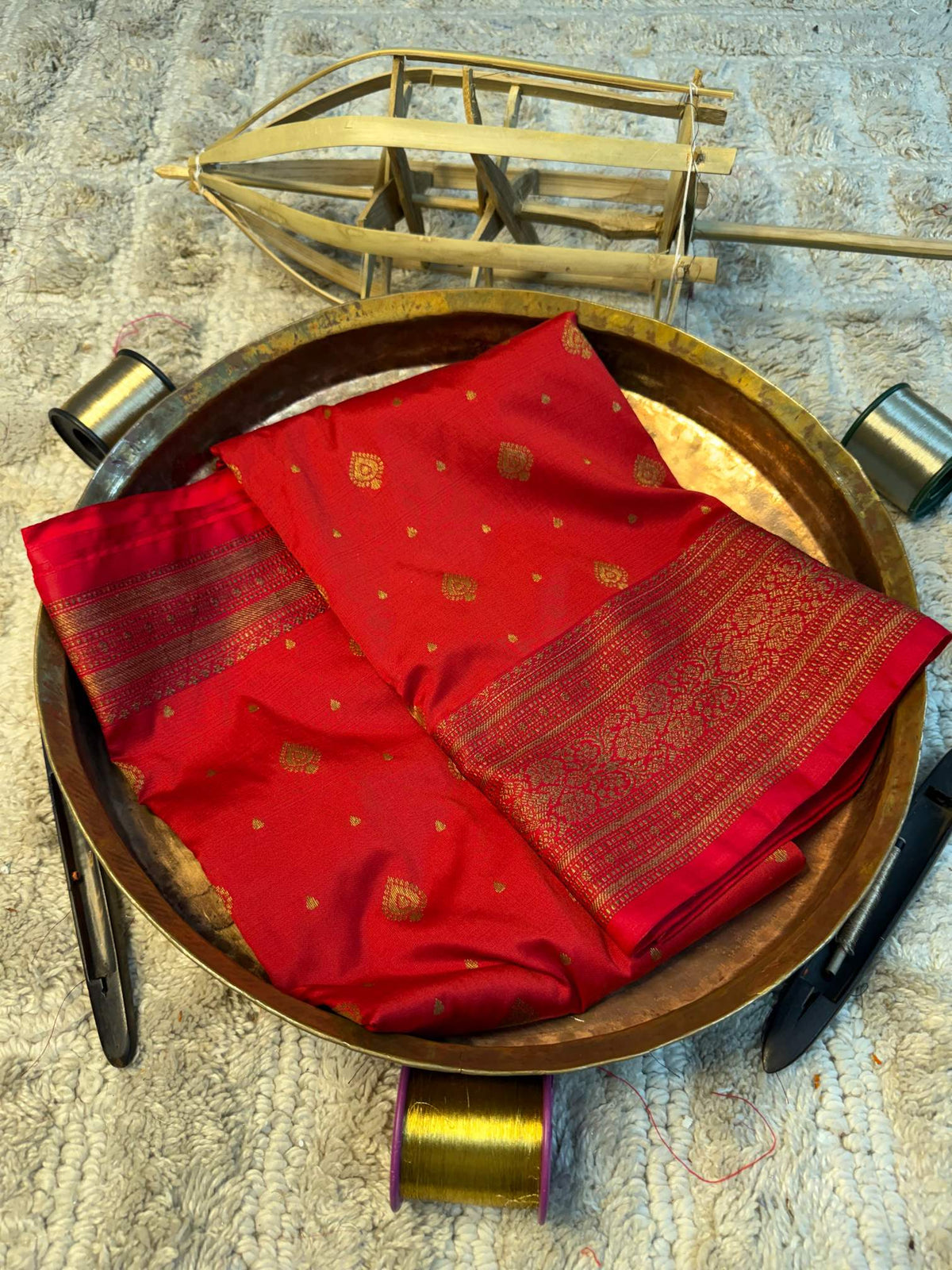 Heritage Soft Banarasi Silk Rich Zari Work Saree