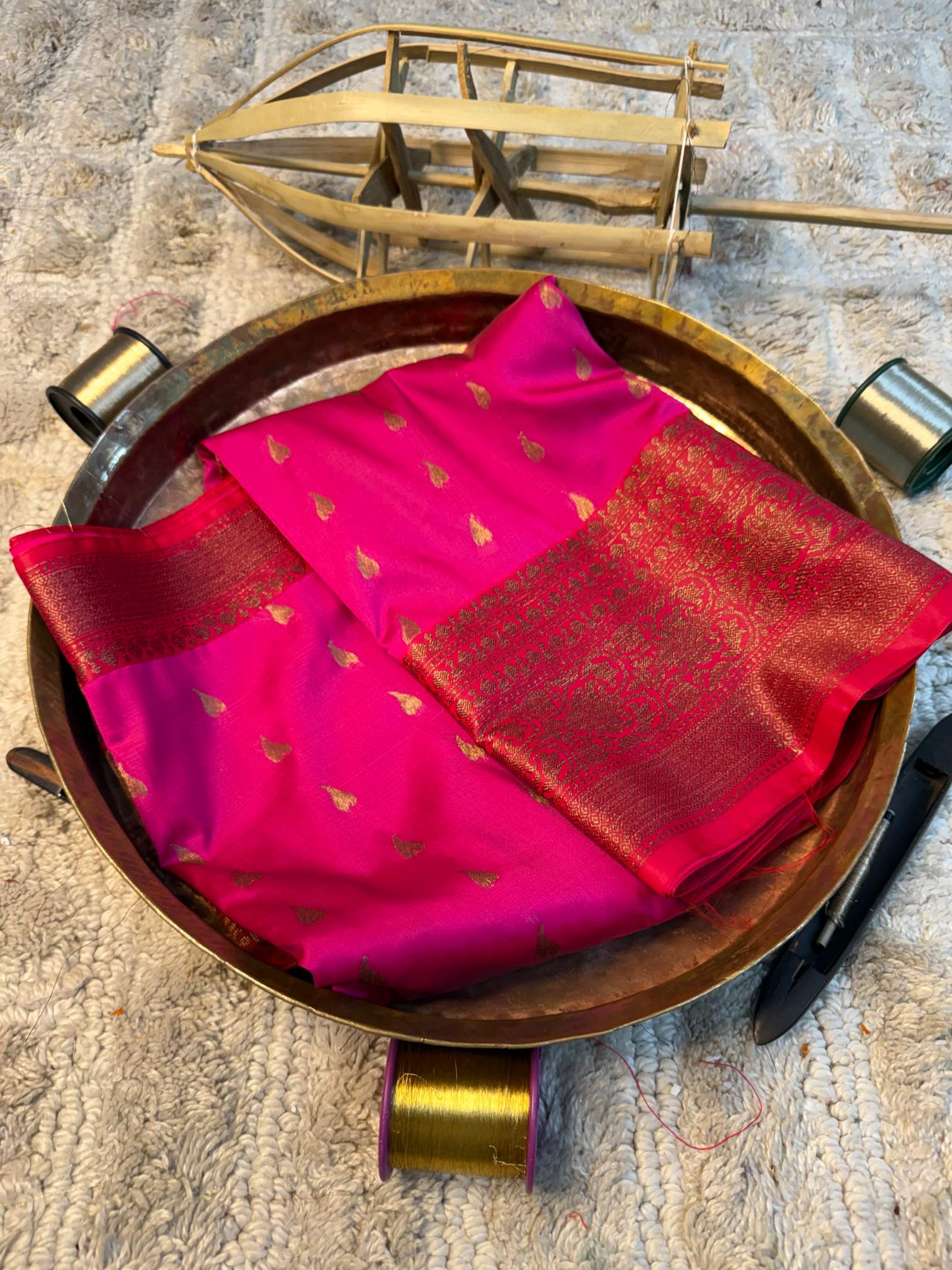 Heritage Soft Banarasi Silk Rich Zari Work Saree