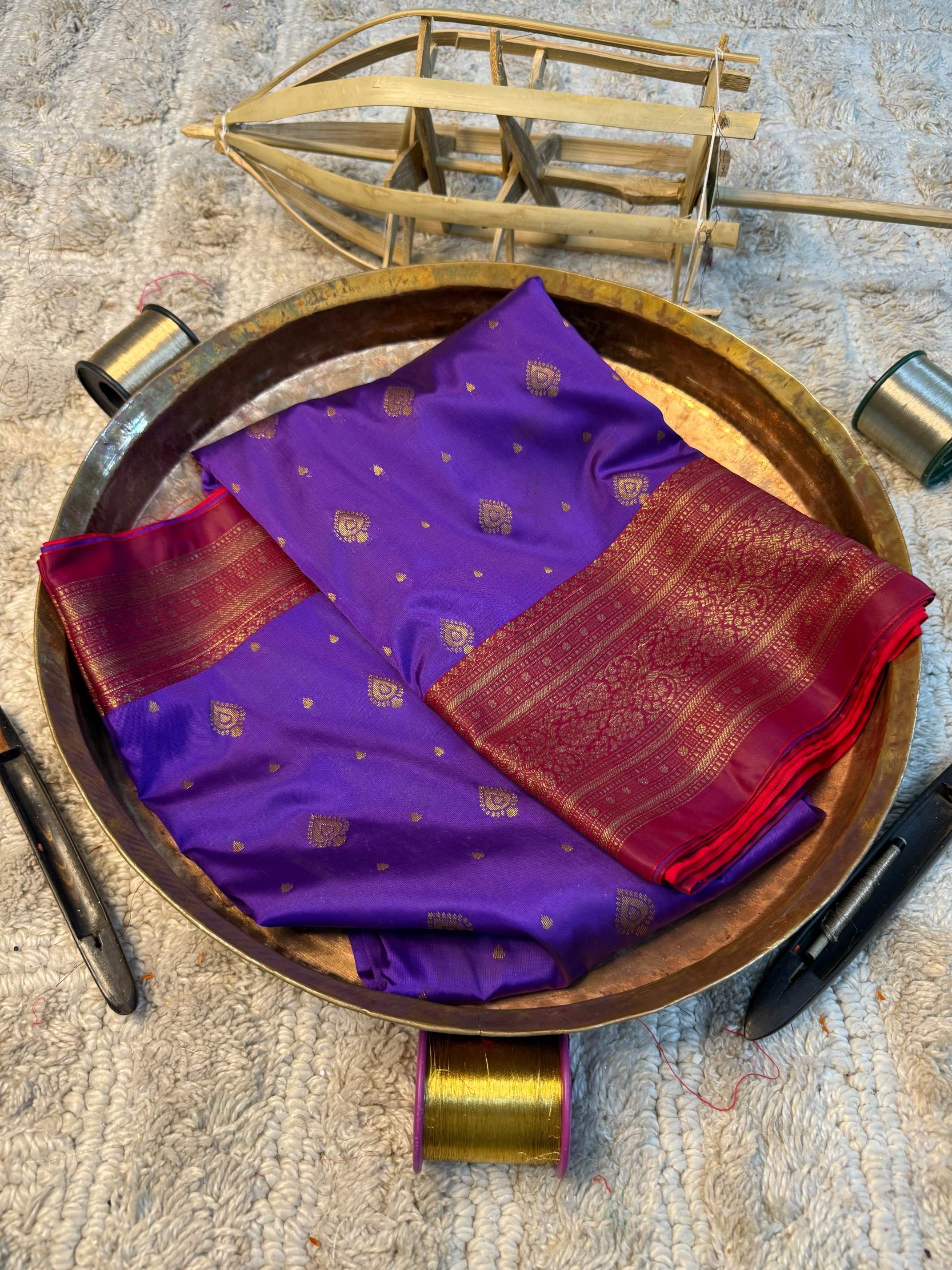 Heritage Soft Banarasi Silk Rich Zari Work Saree
