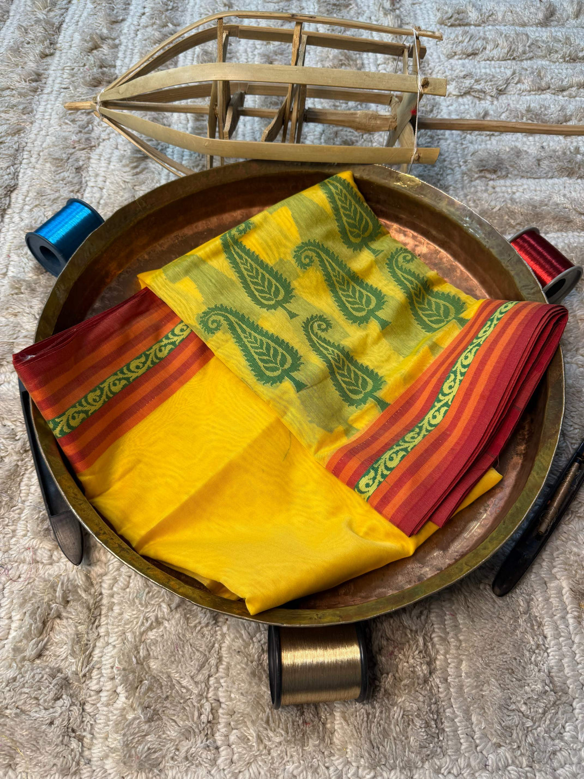 Eccentric zari weave Softsilk Banarasi Saree