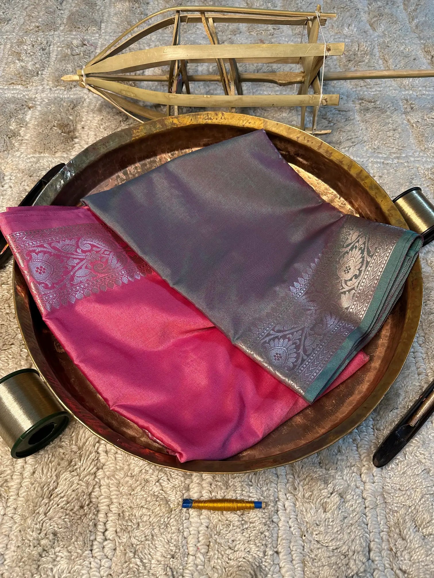 Eccentric Zari Weave Softsilk Heritage Banarasi Saree
