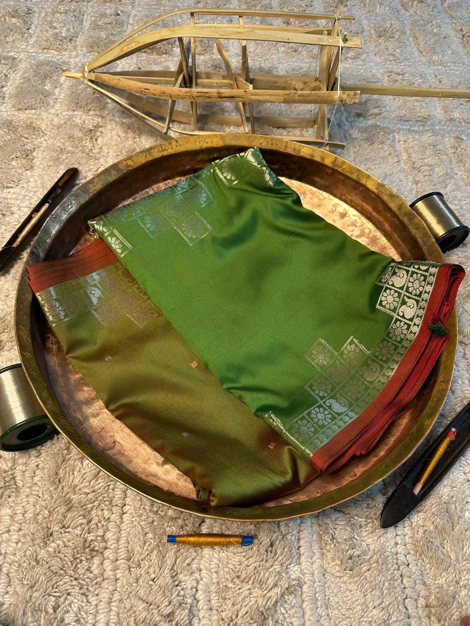 Eccentric Zari Weave Softsilk Banarasi Saree