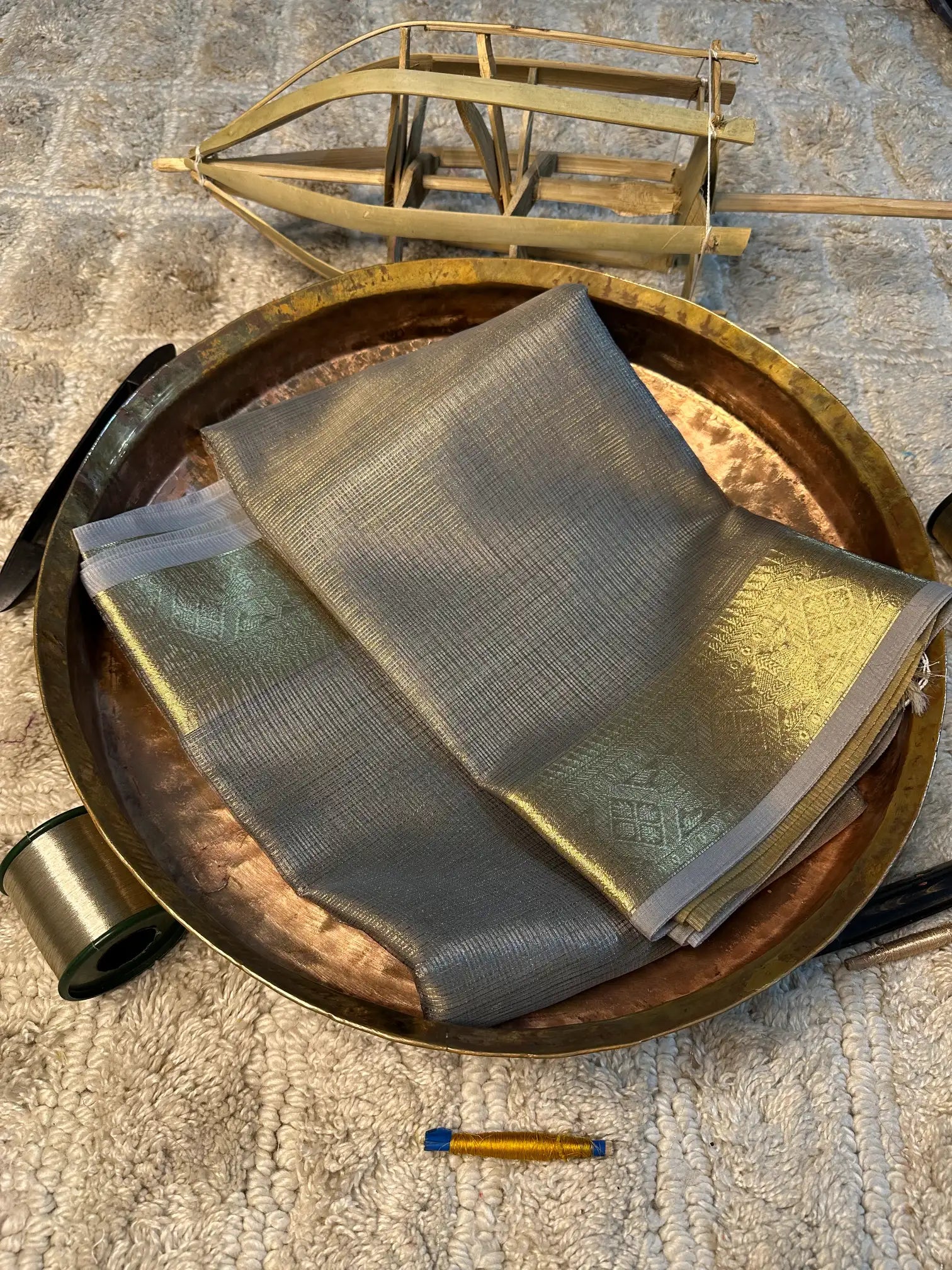 Eccentric Zari Weave Softsilk Banarasi Saree