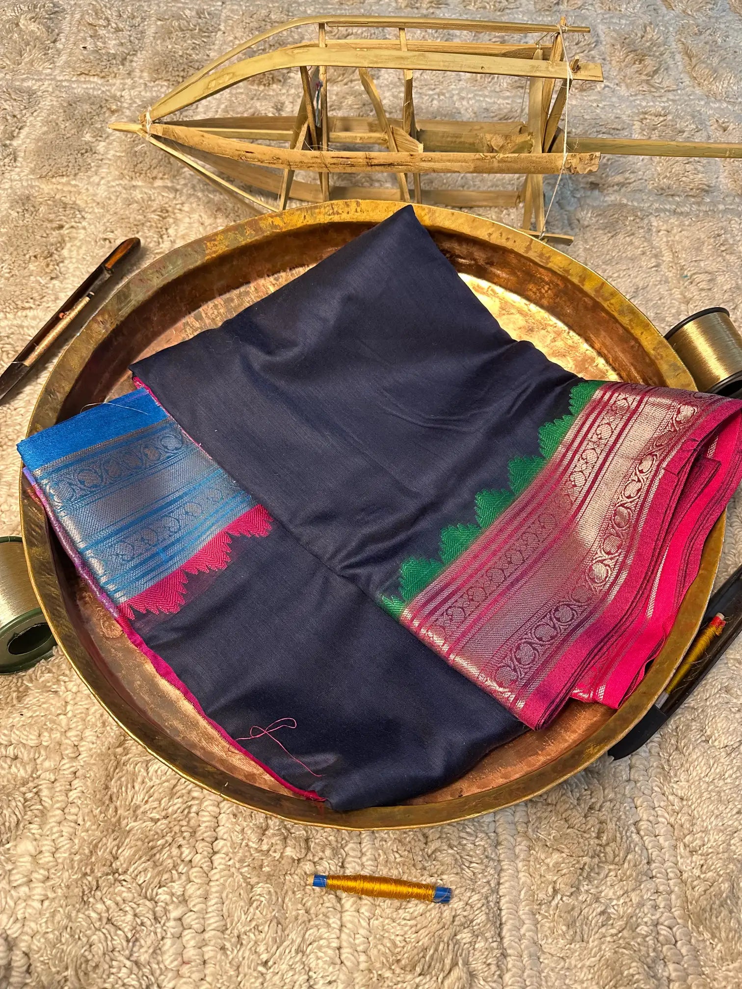 Handpicked Softsilk Heritage Banarasi Saree