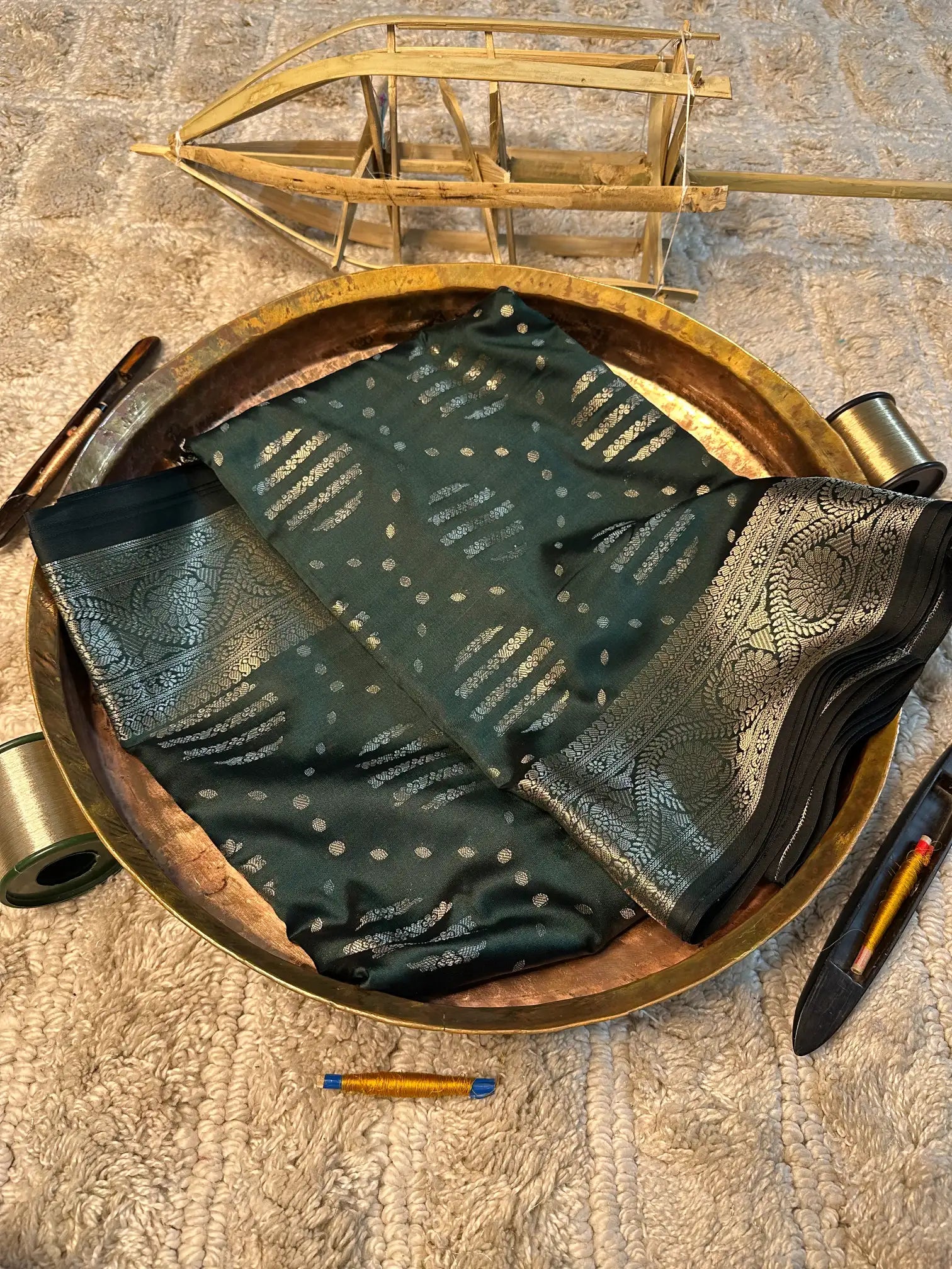 Eccentric Zari Weave Softsilk Heritage Banarasi Saree