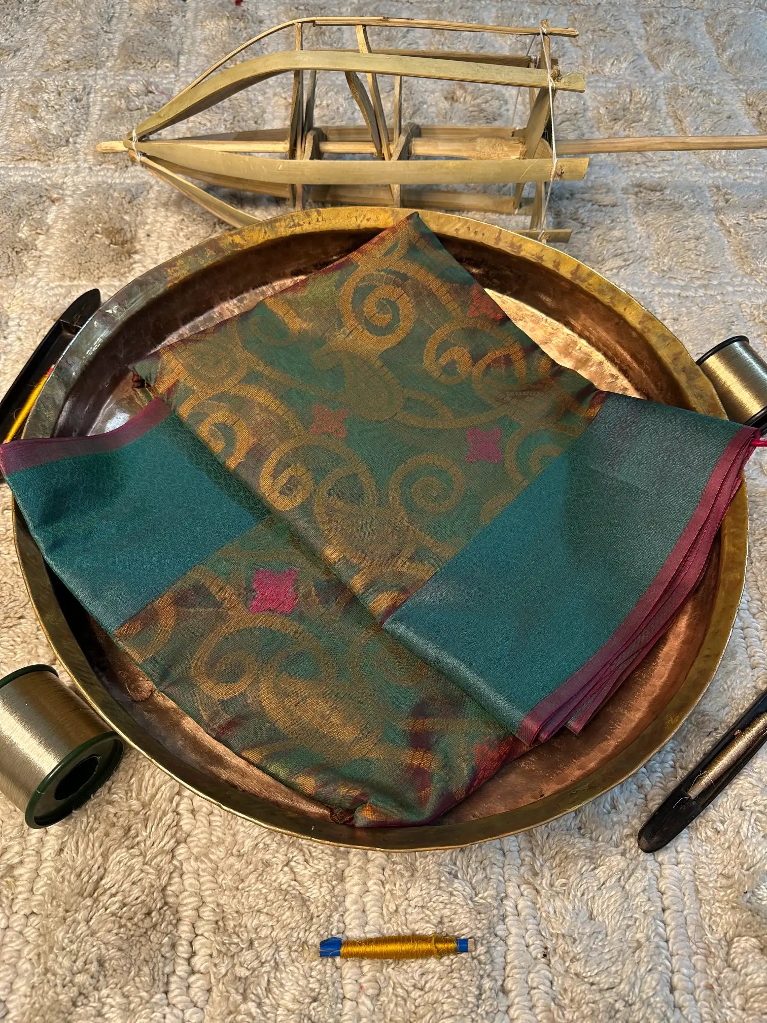 Eccentric Zari Weave Softsilk Heritage Banarasi Saree