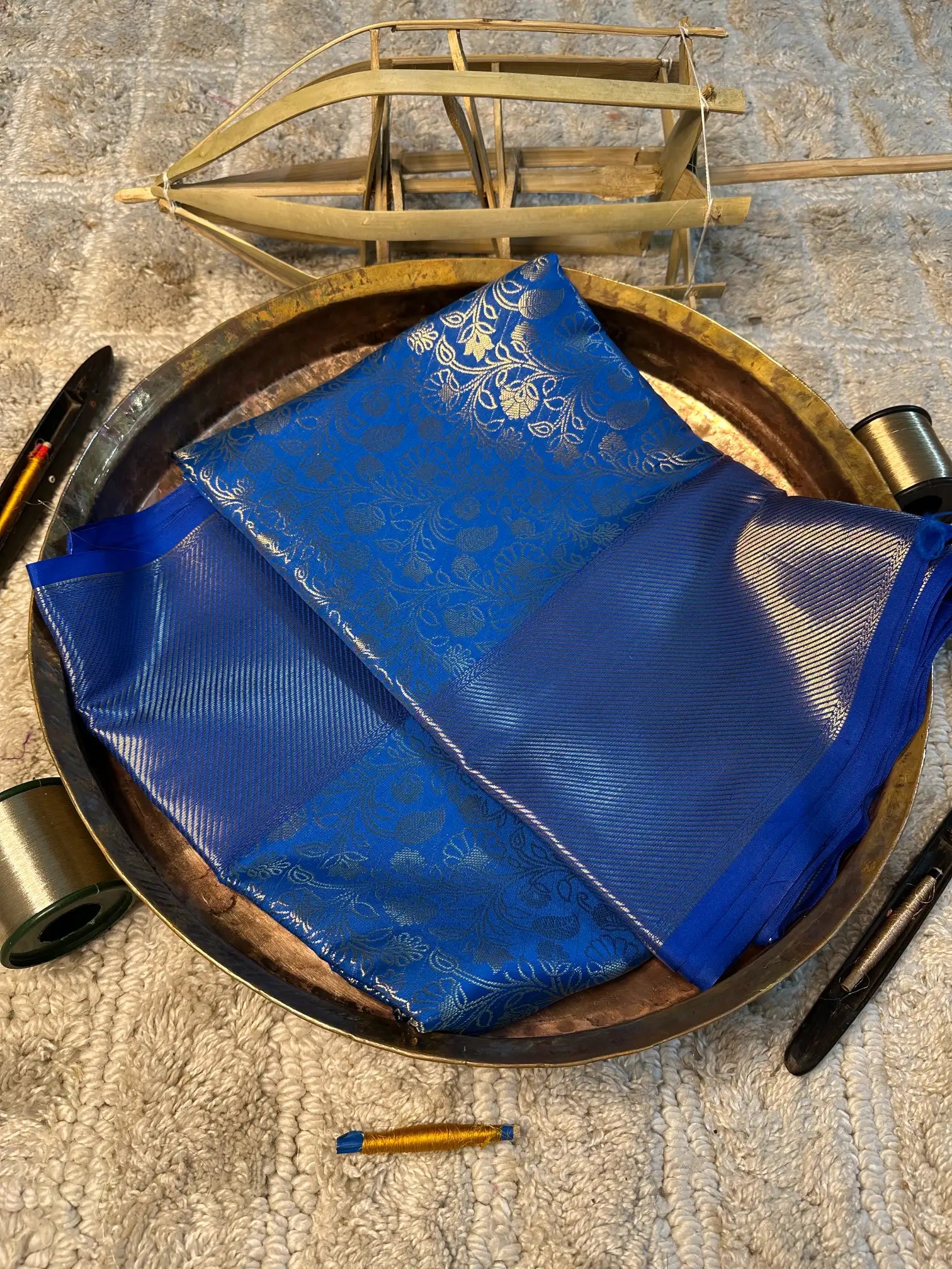 Eccentric Zari Weave Softsilk Heritage Banarasi Saree