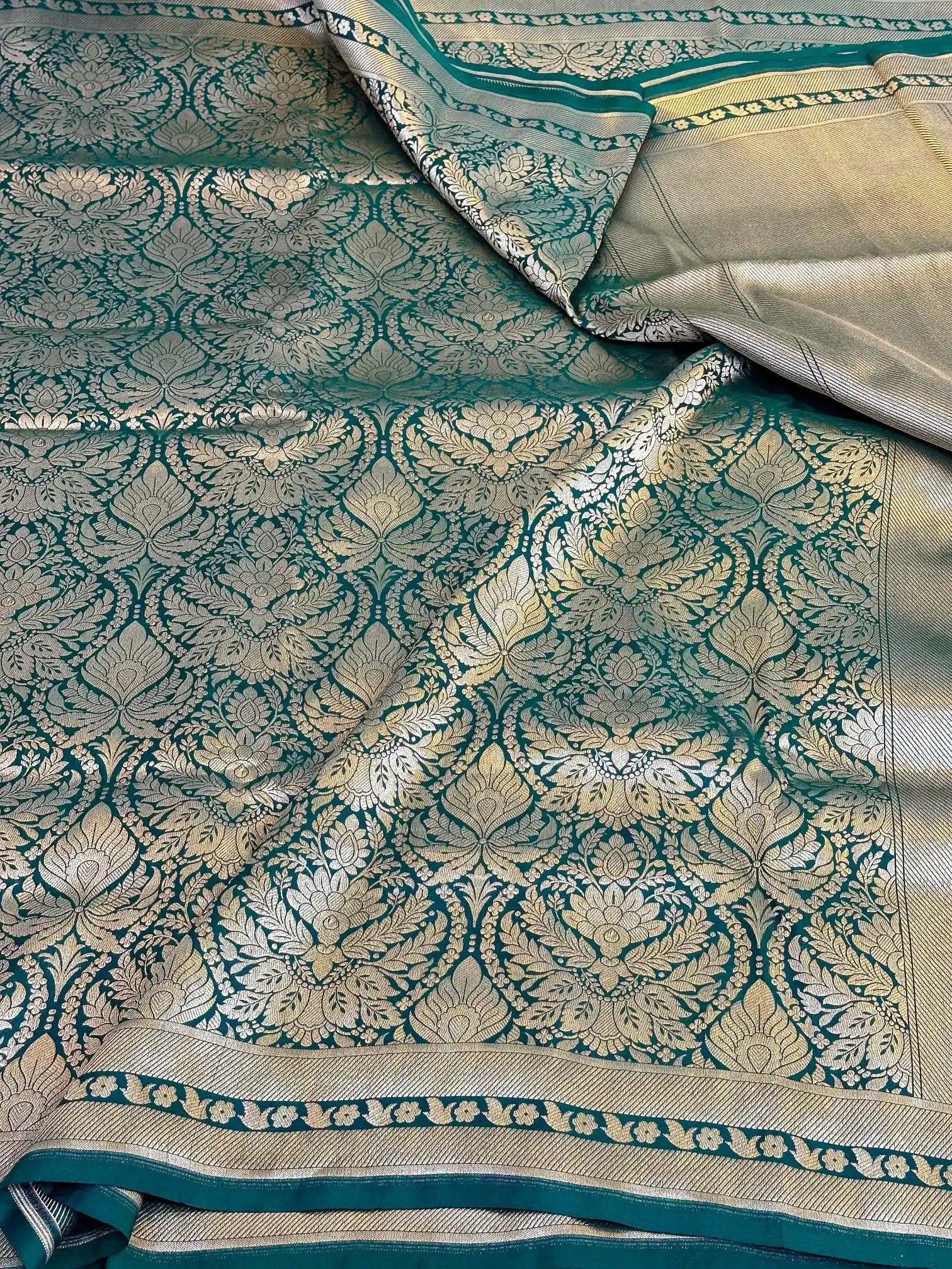 Jahnvi Kapoor Inspired Pure Katan Silk Saree
