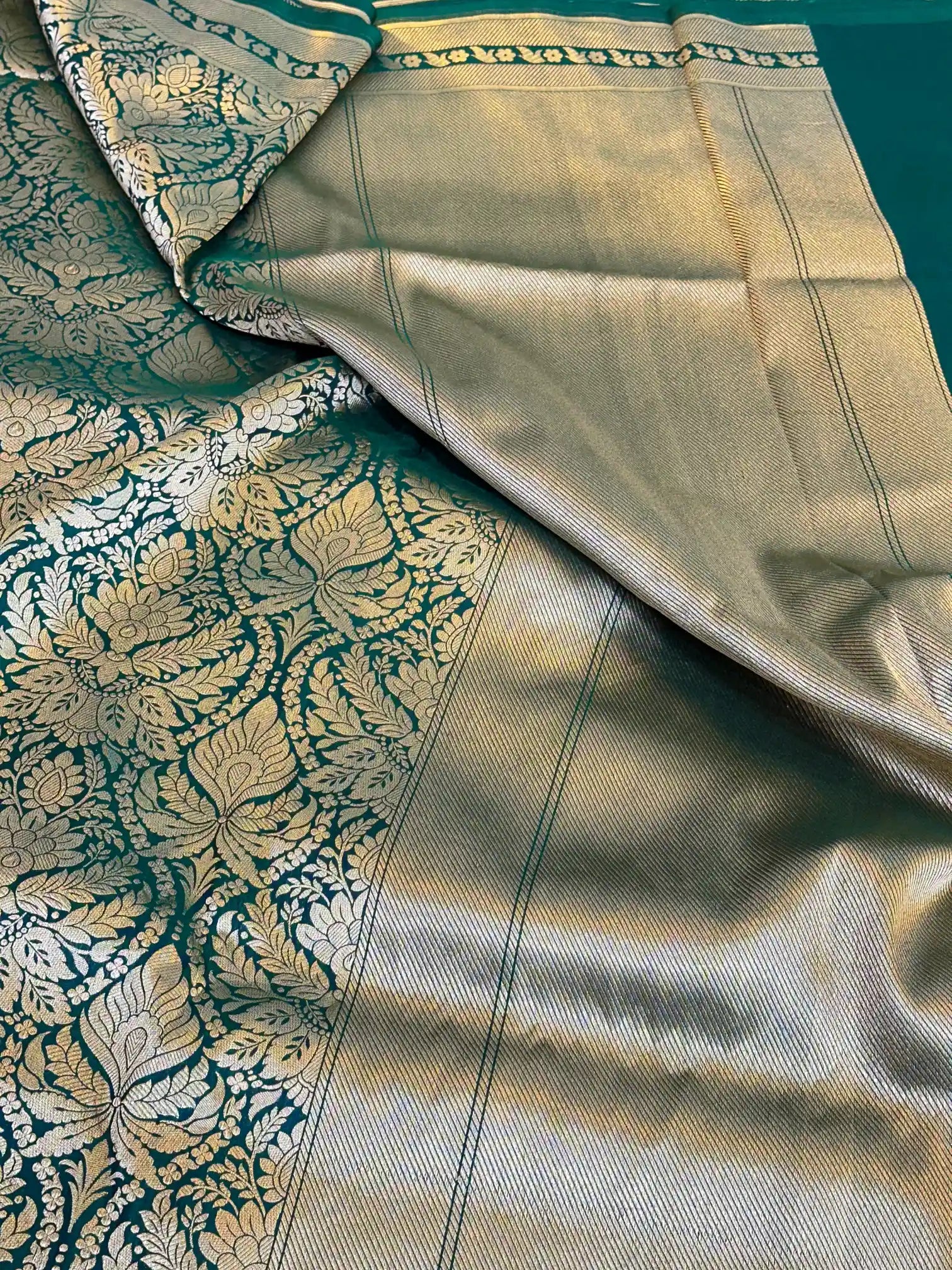 Jahnvi Kapoor Inspired Pure Katan Silk Saree