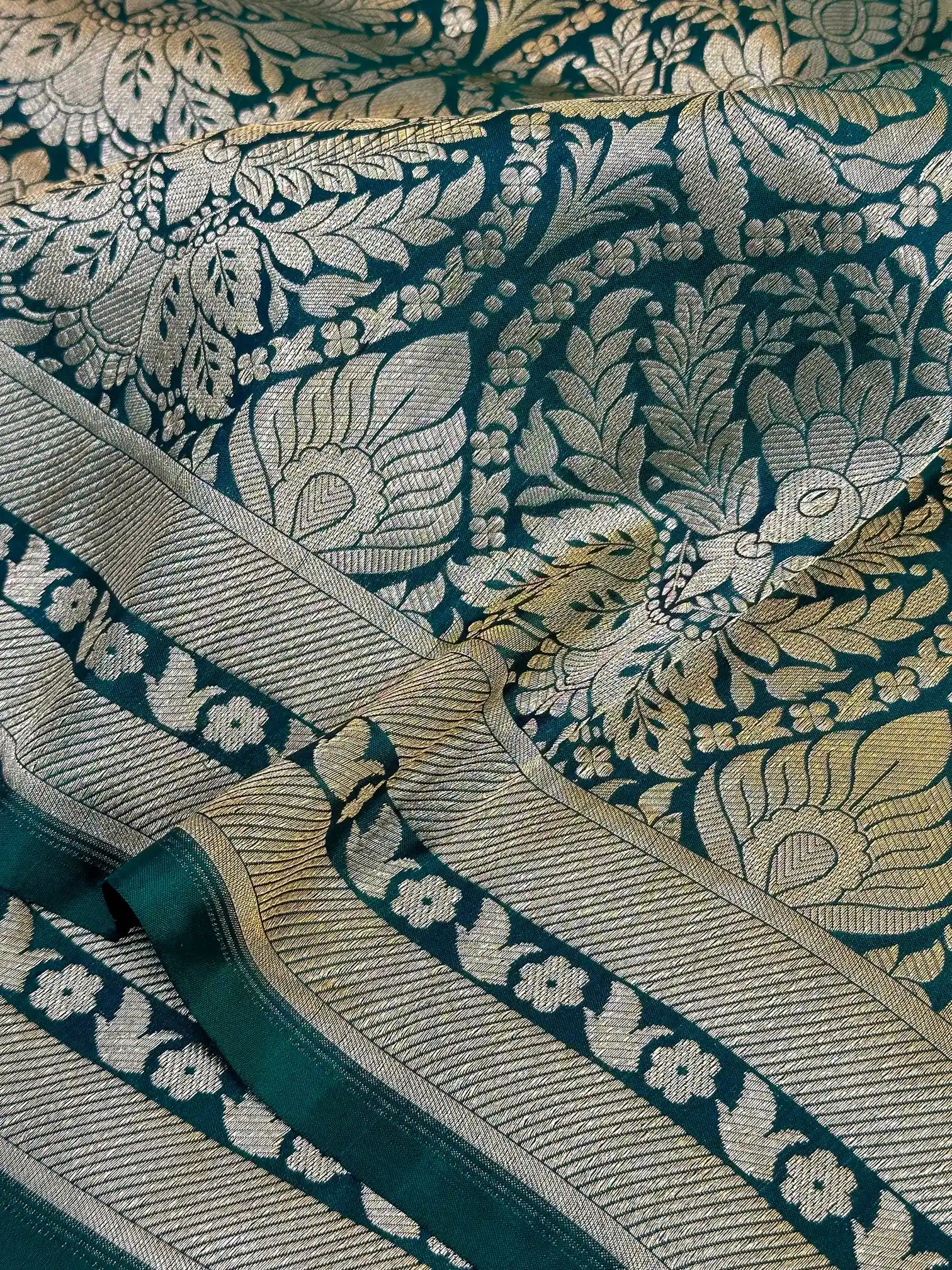 Jahnvi Kapoor Inspired Pure Katan Silk Saree