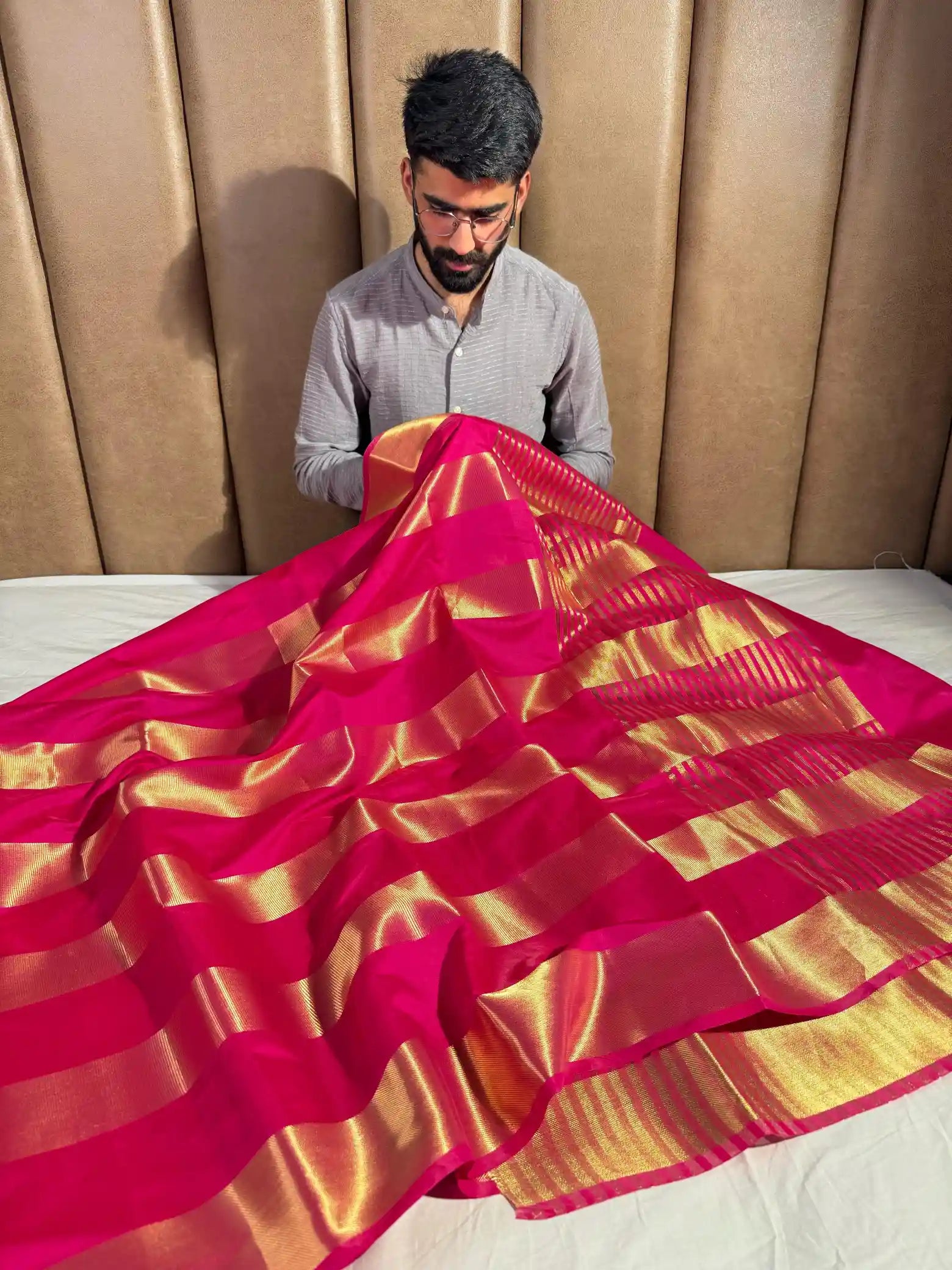 Kanchipuram Pattu Silk Traditional Saree
