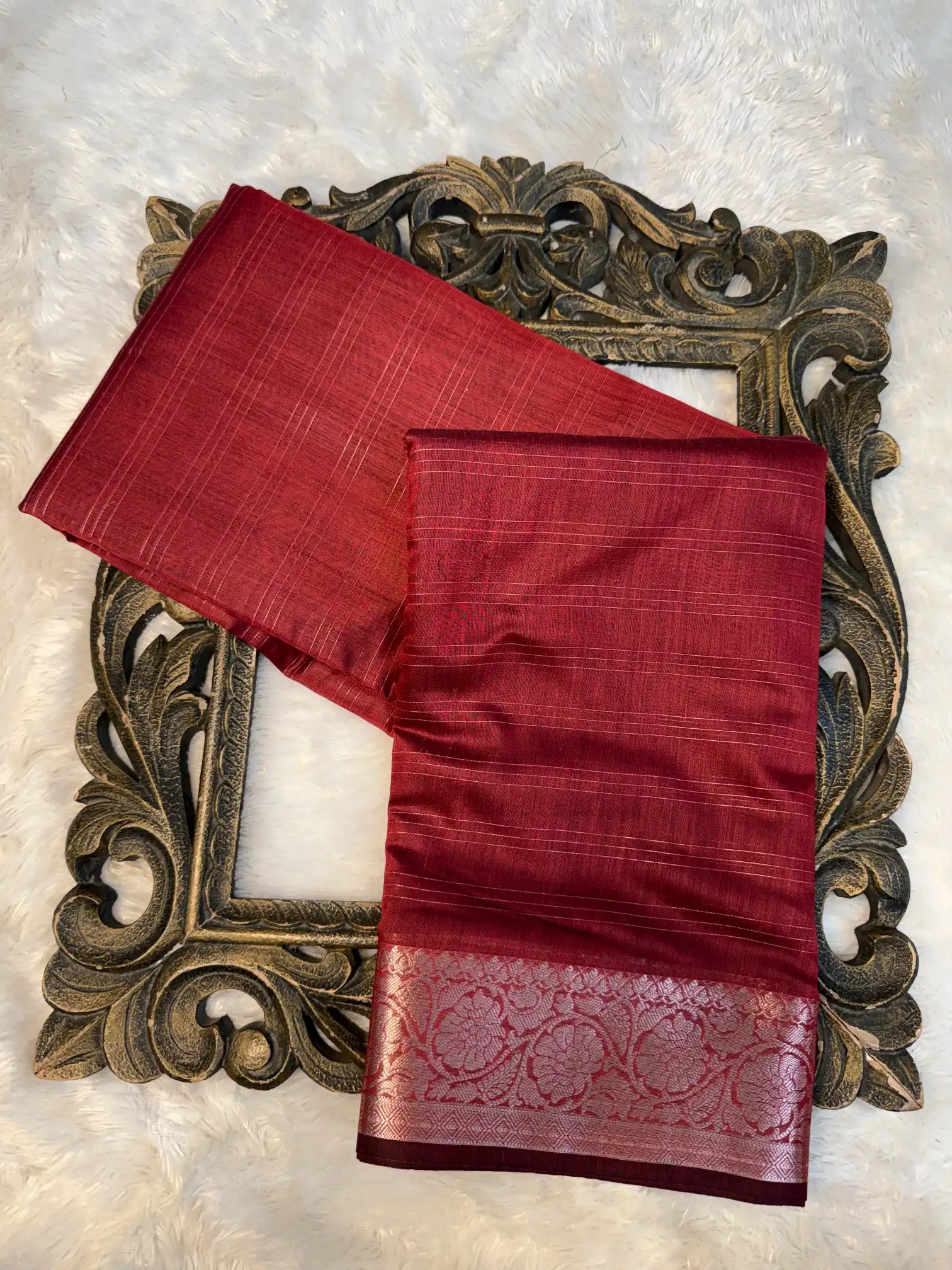 Contemporary Weave Kora Tissue Silk Banarasi Saree