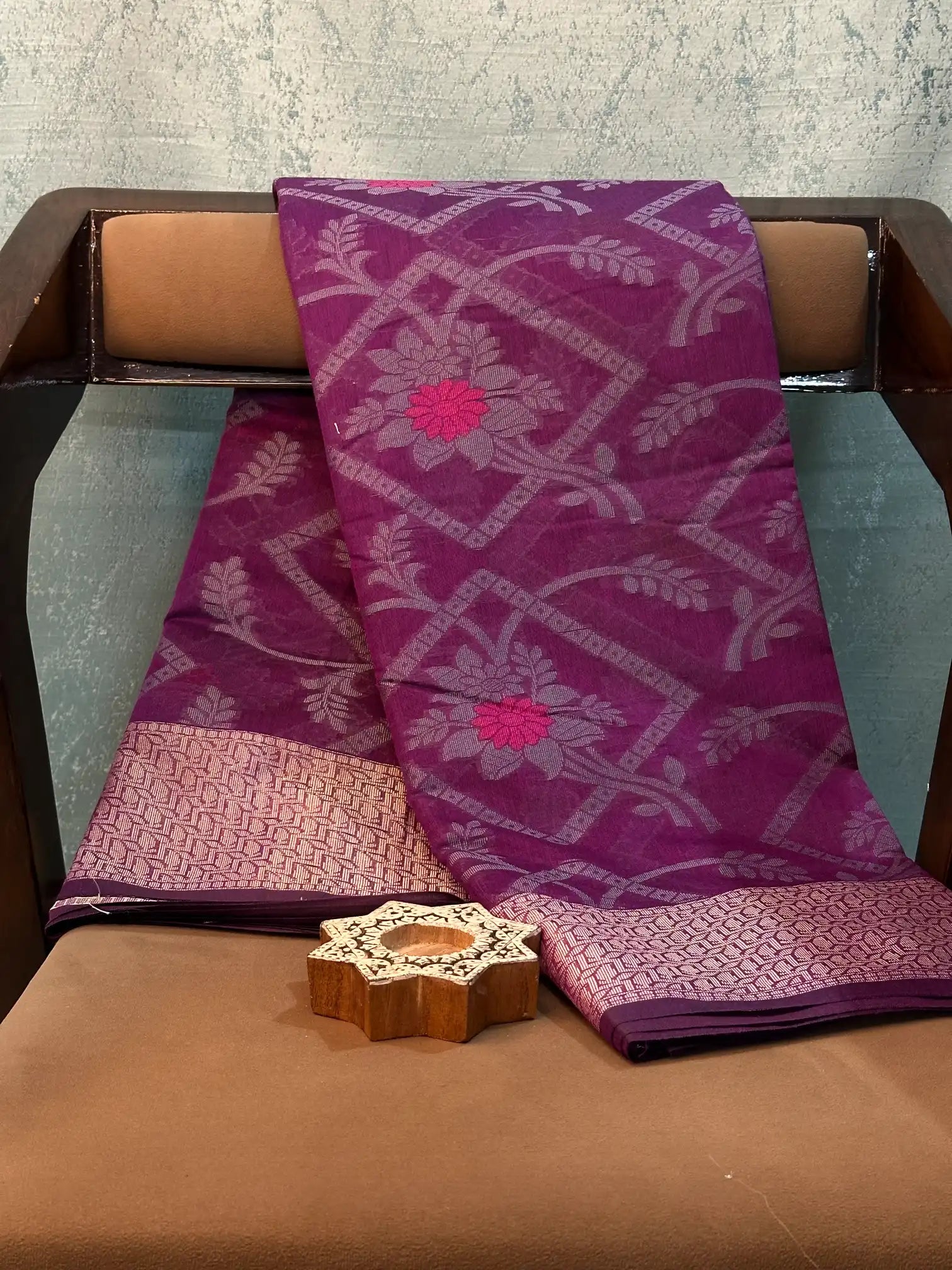 Jacquard Weave Soft Beautiful Banarasi Saree