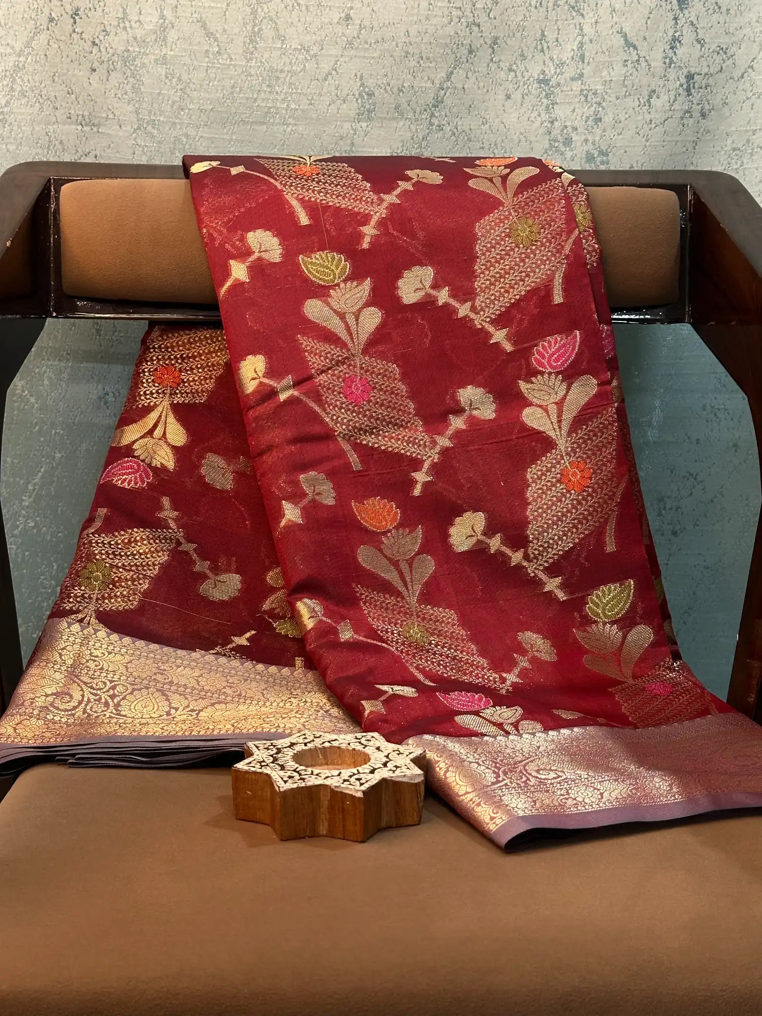 Jacquard Weave Soft Beautiful Banarasi Saree