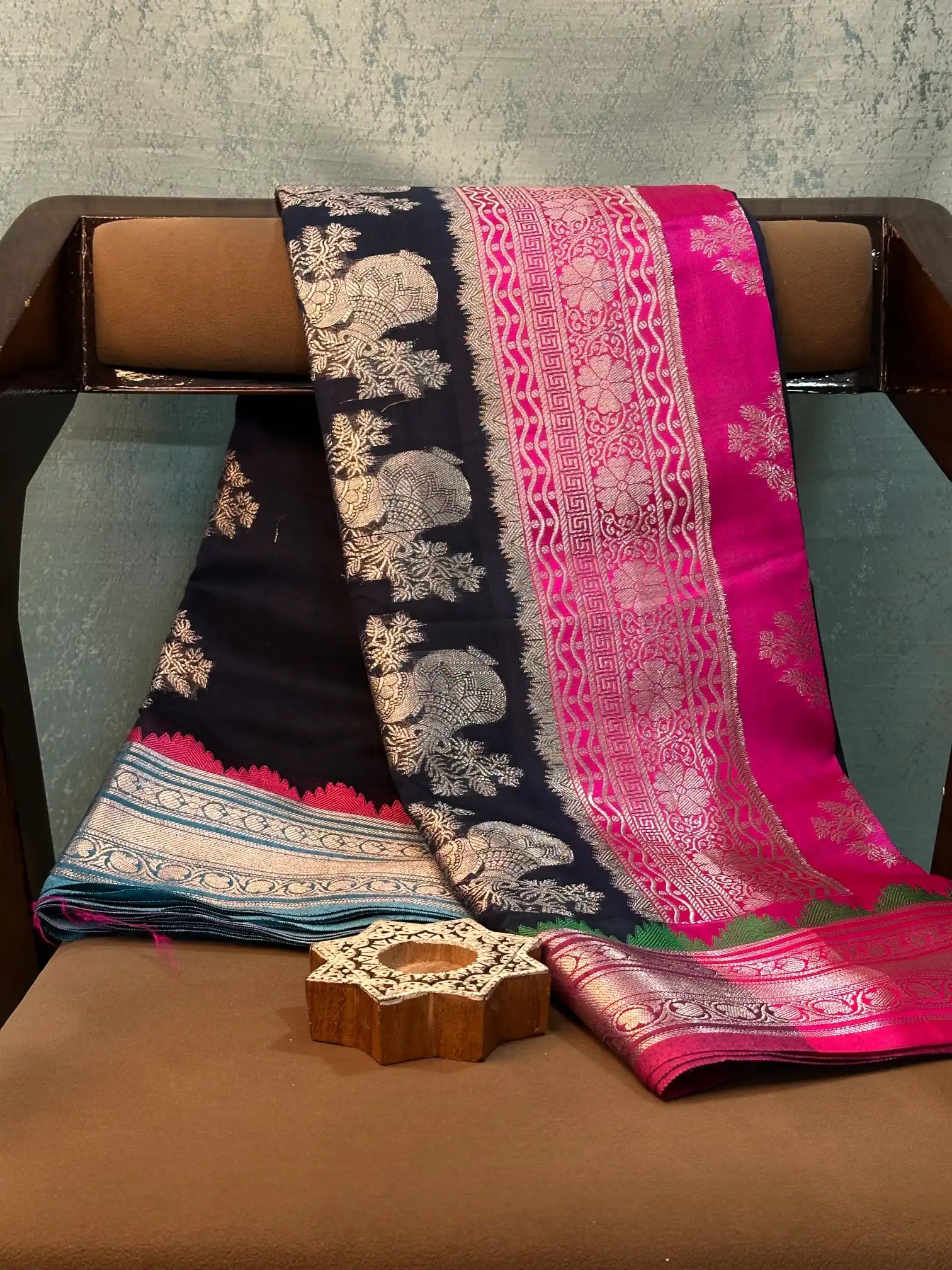 Jacquard Weave Soft Beautiful Banarasi Saree