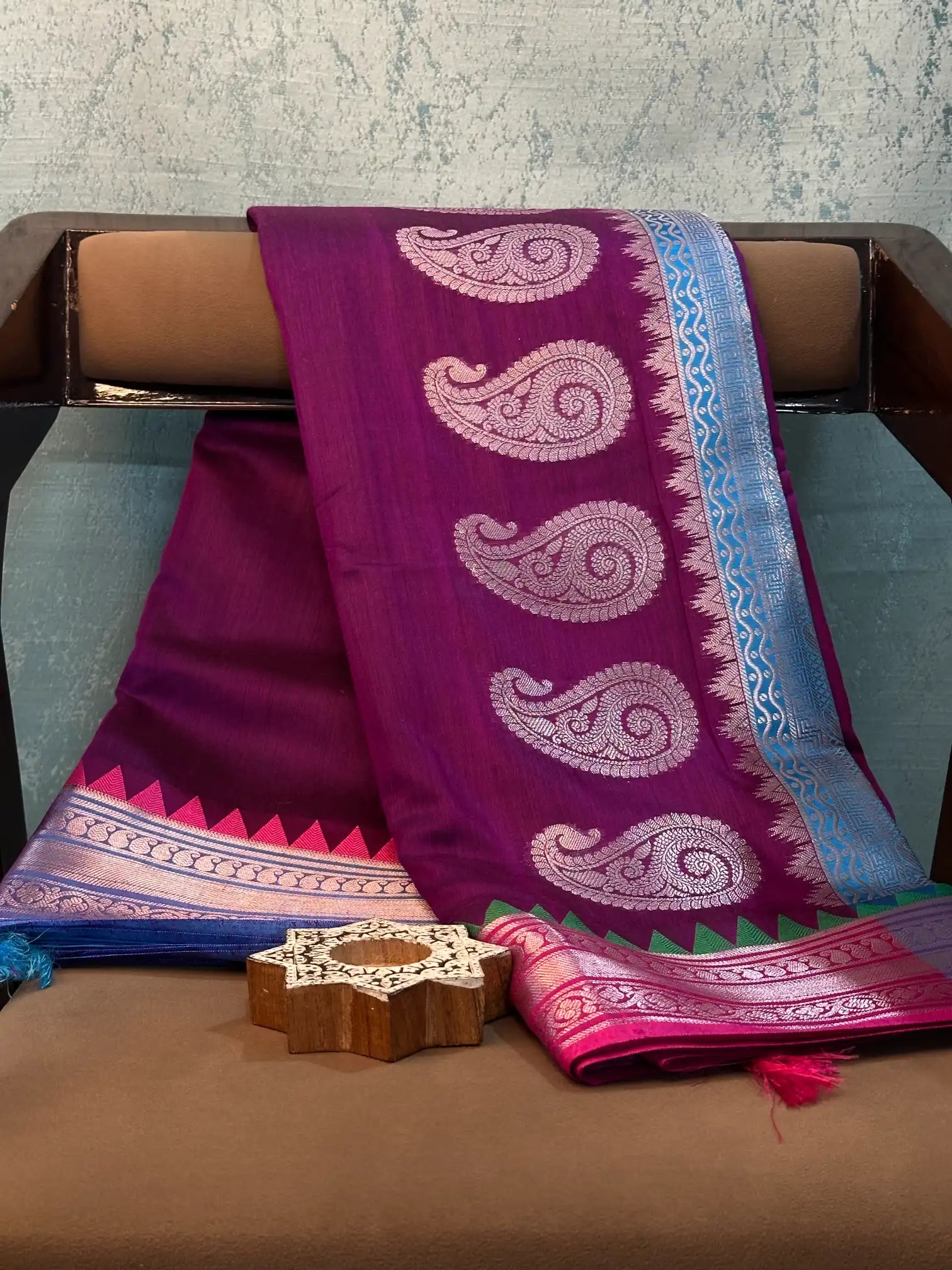Jacquard Weave Soft Beautiful Banarasi Saree